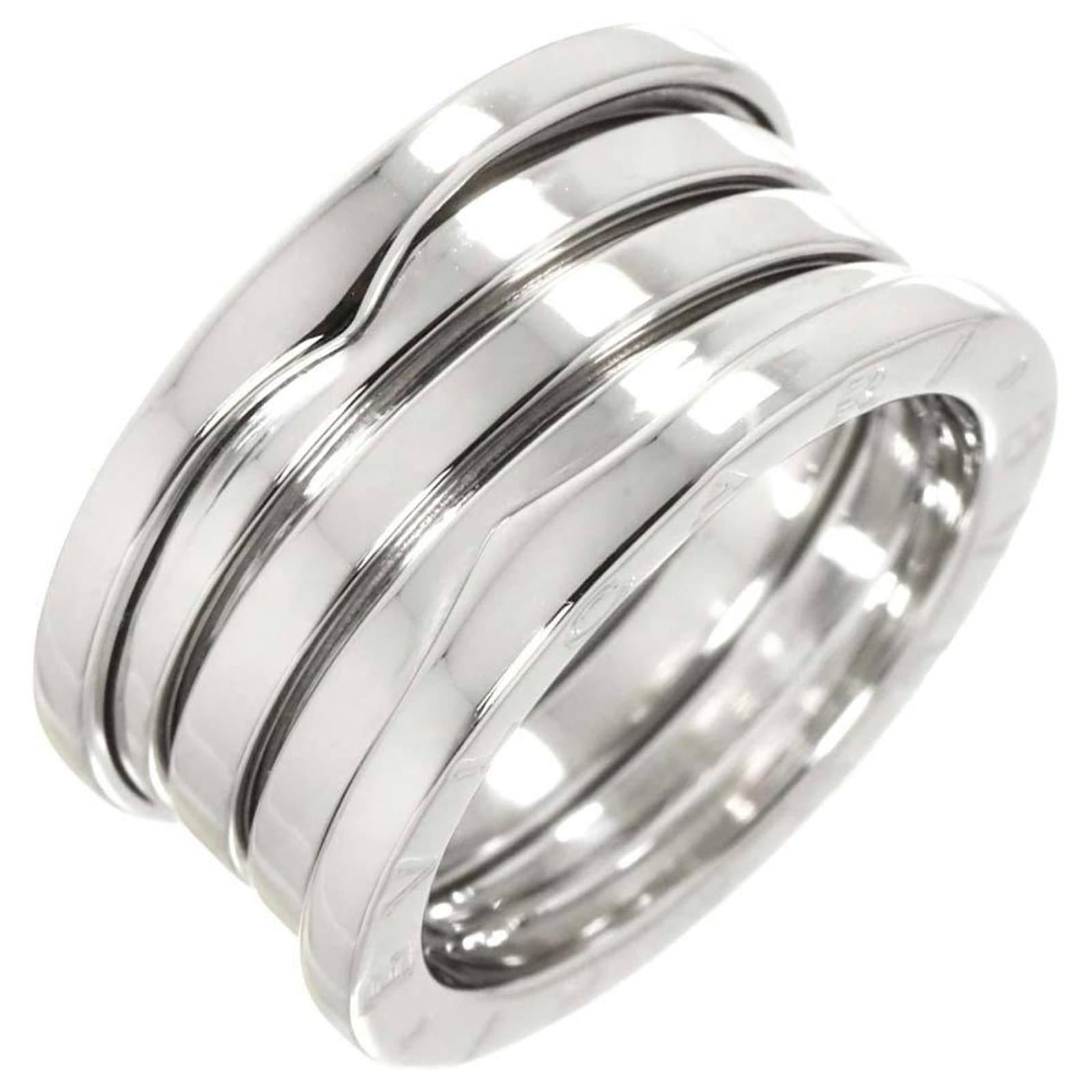 Bulgari Bvlgari B-Zero1 4-Band Ring in 18K White Gold  ref.2311414
