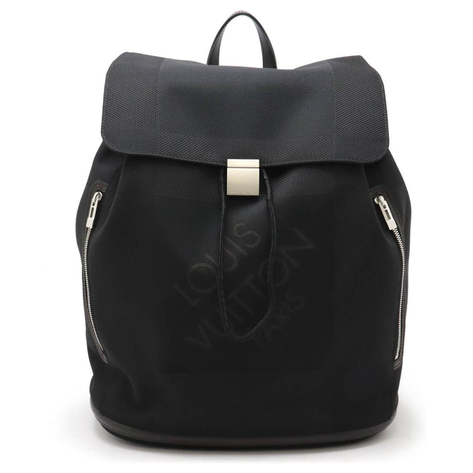 Louis Vuitton Damier Geant Pionnier Backpack M93057 Black Cloth  ref.2262810