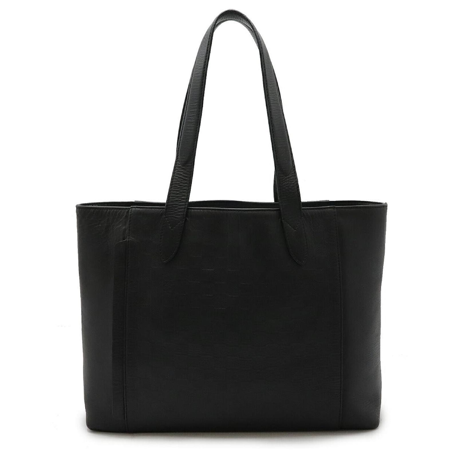 Louis Vuitton Damier Infini Cabas Voyage 2way Tote Bag N41493 Black Leather  ref.2262808