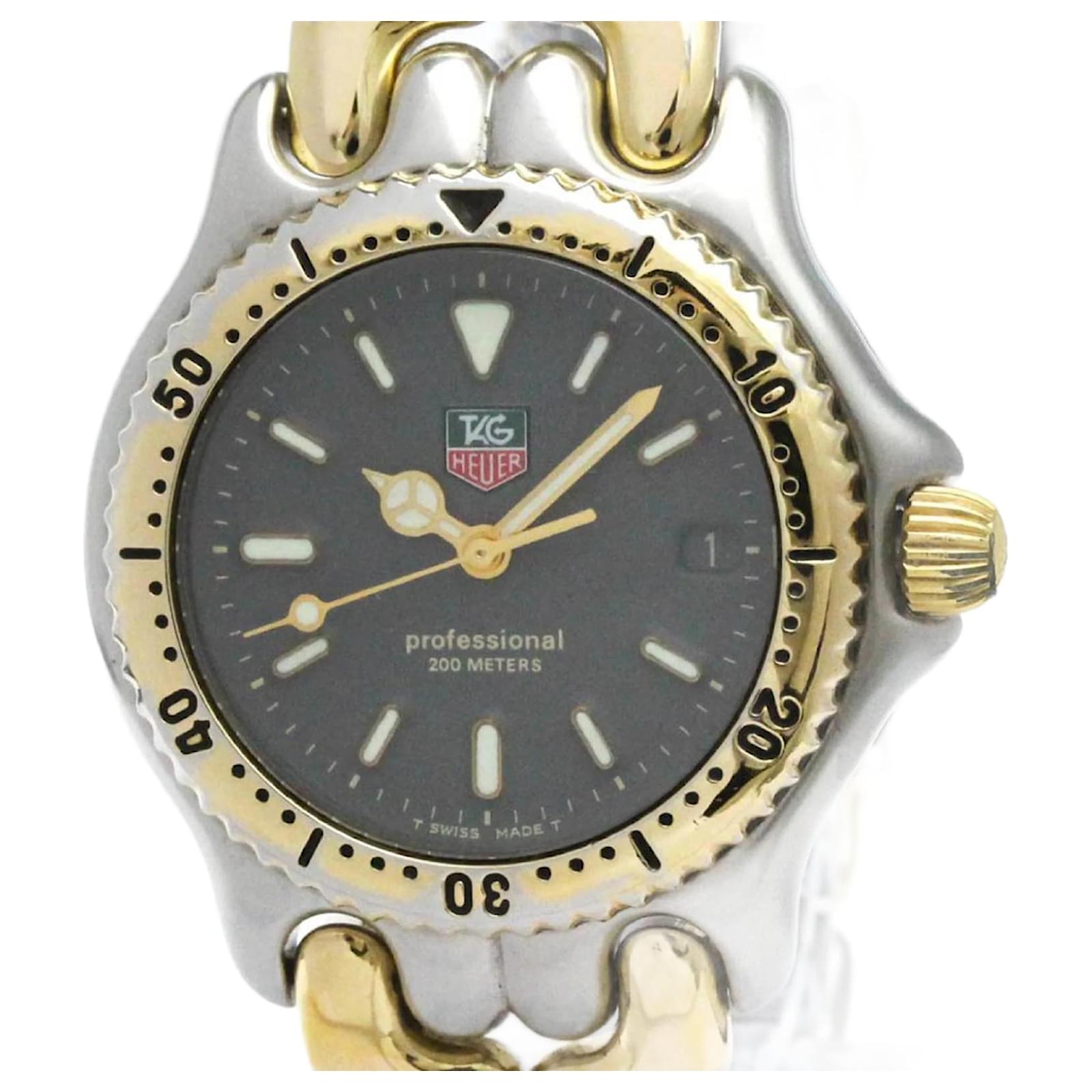 TAG HEUER Sel Professional 200M Gold Plated Steel Unisex Watch S95.213  ref.2309421