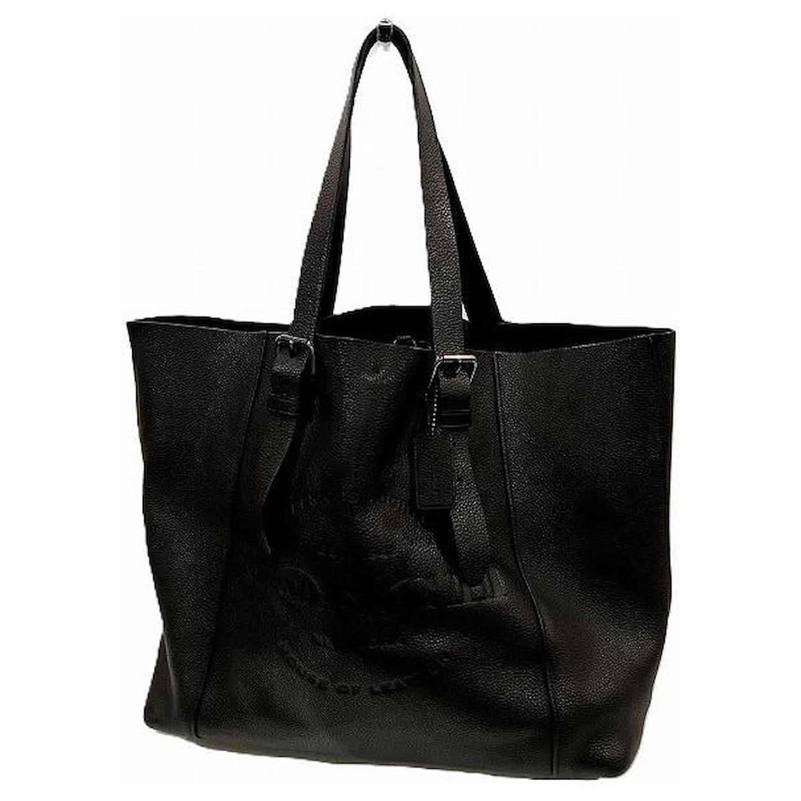 Coach F39947 2way tote bag Black Leather  ref.2261875