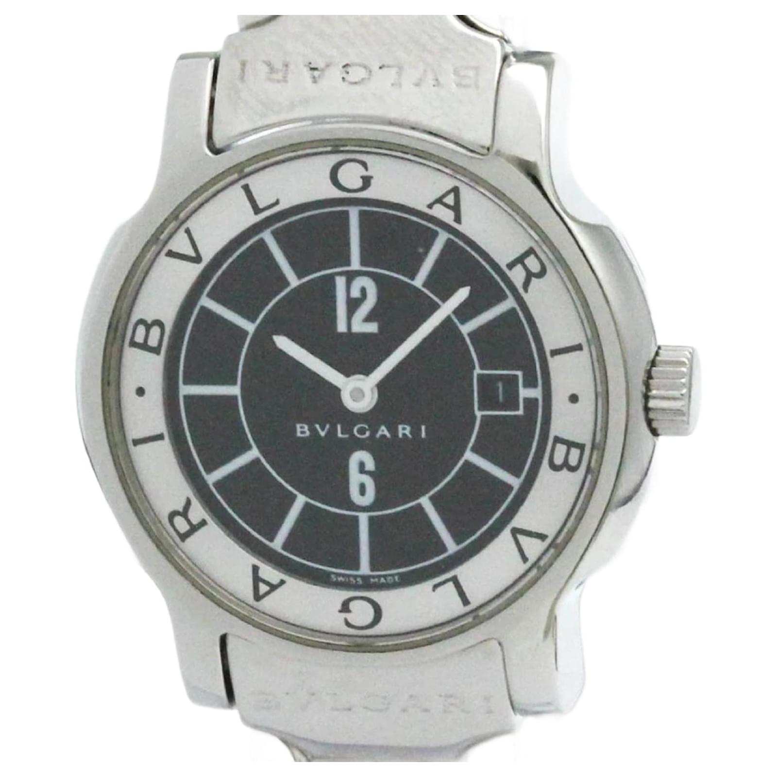 Bulgari Bvlgari Solotempo Steel Quartz Ladies Watch ST29S  ref.2309413