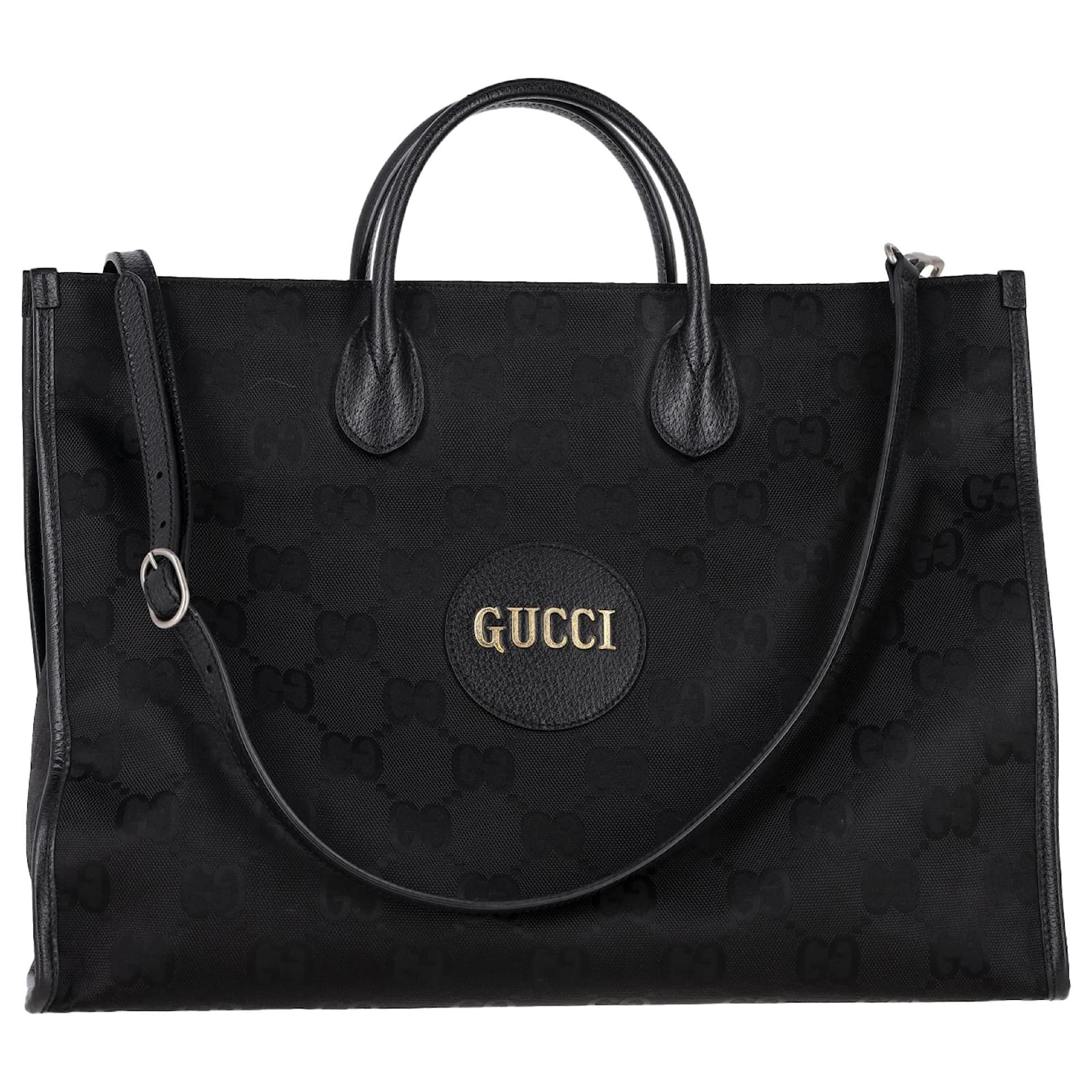Gucci Large Off The Grid Tote Bag in Black Nylon  ref.2159273