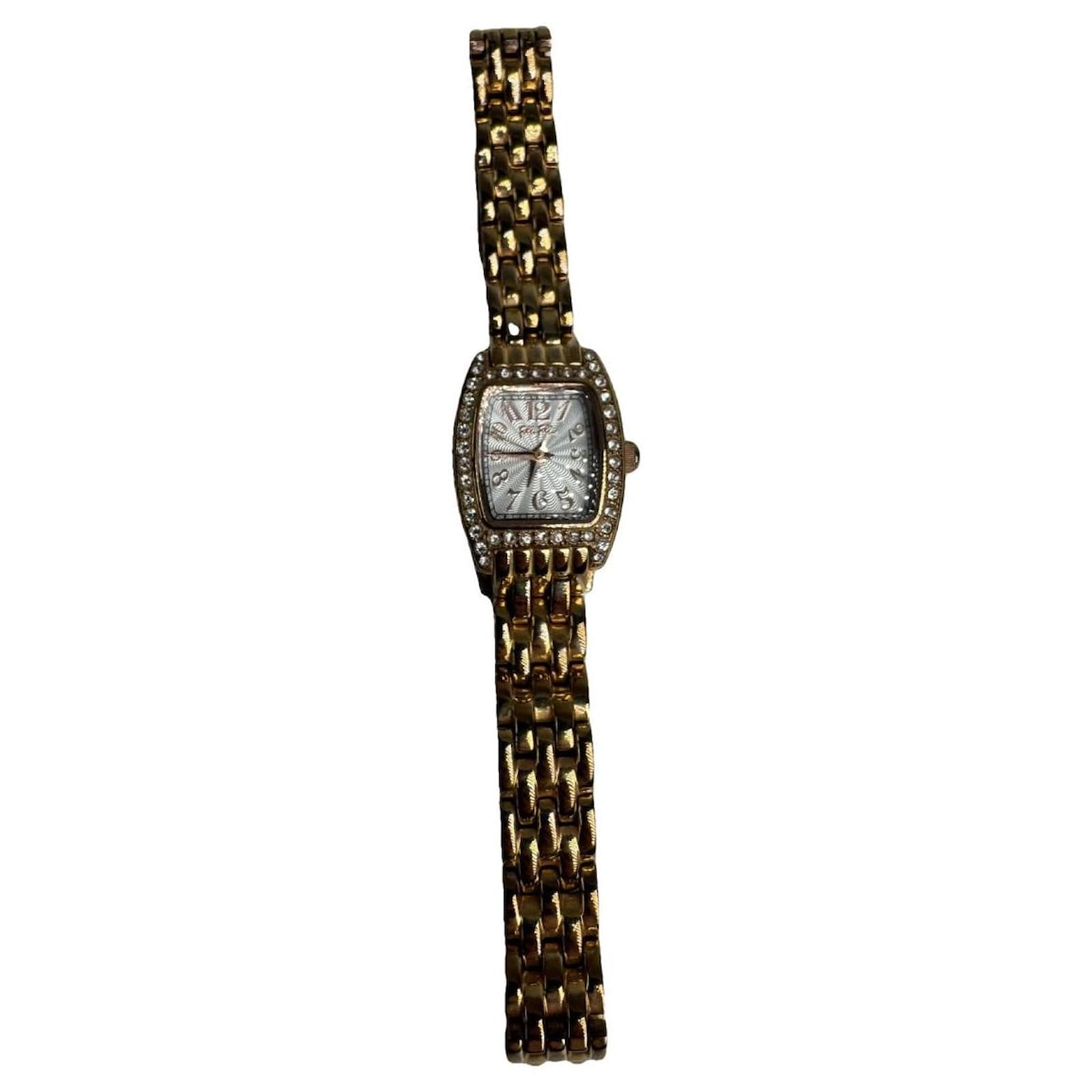 Autre Marque Folli Follie Gold Gold Plated Watche Golden Gold-plated  ref.2319272