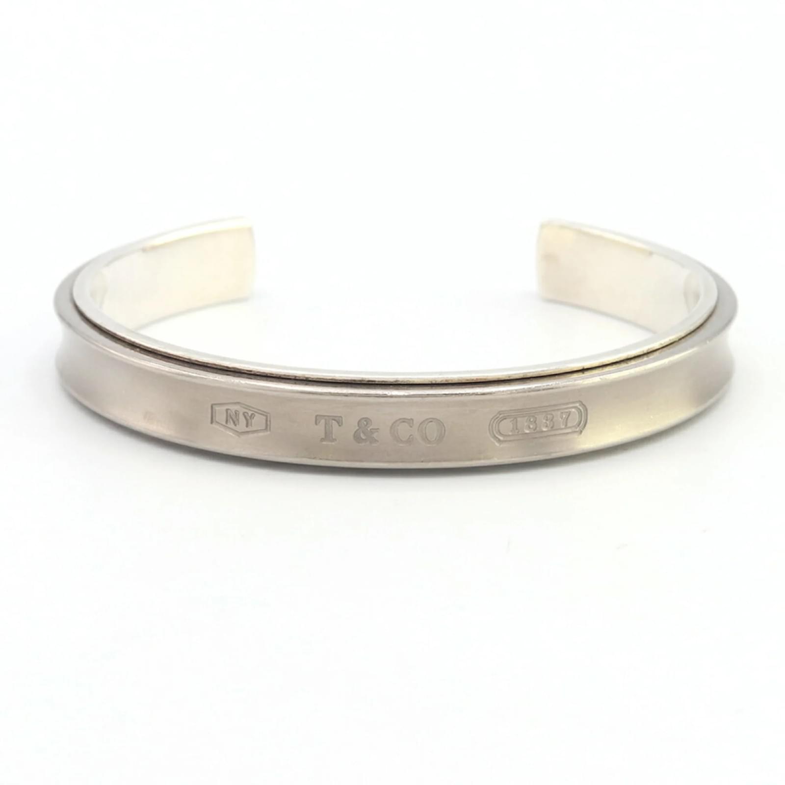 Tiffany & Co Tiffany Bangle 1837 SV Sterling Silver 925  ref.2303672