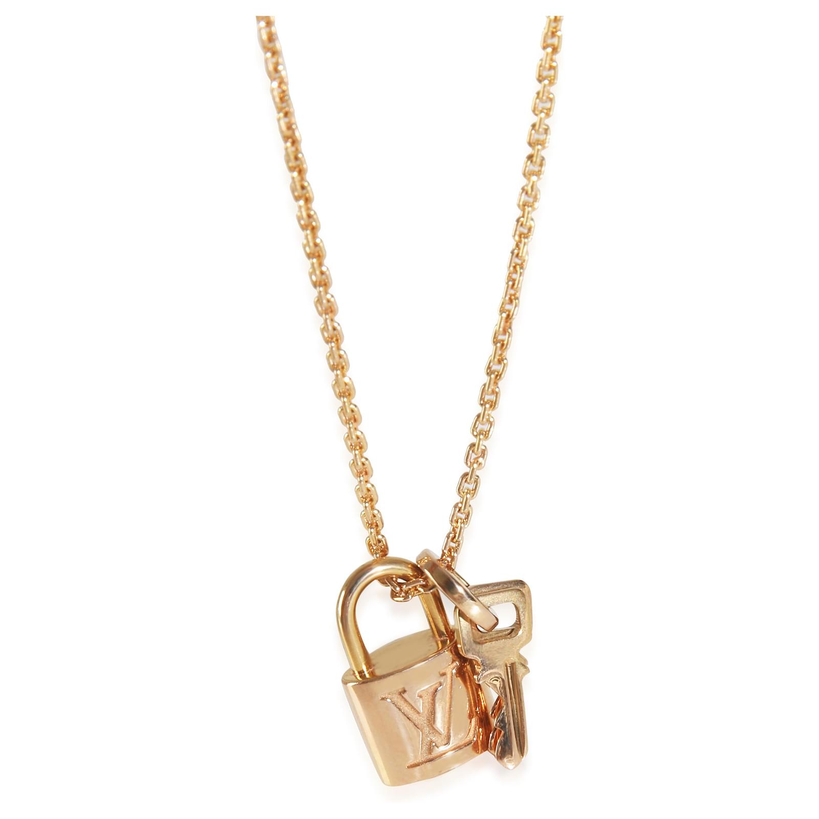 Louis Vuitton Yellow Gold  Lockit Pendant  ref.2294722