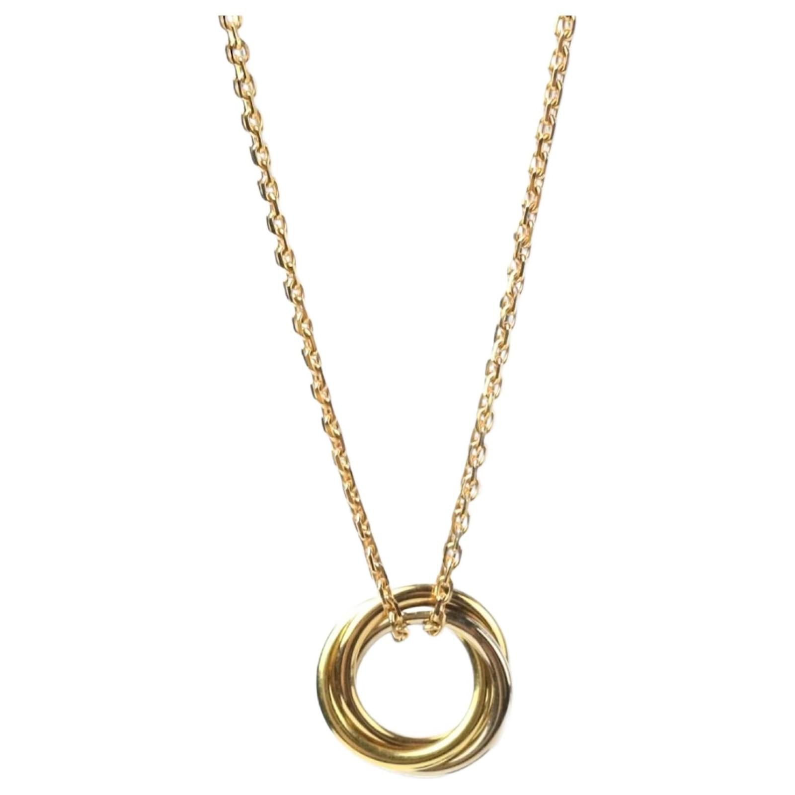 Cartier Sweet Trinity Necklace Golden White gold Yellow gold Pink gold  ref.2294179