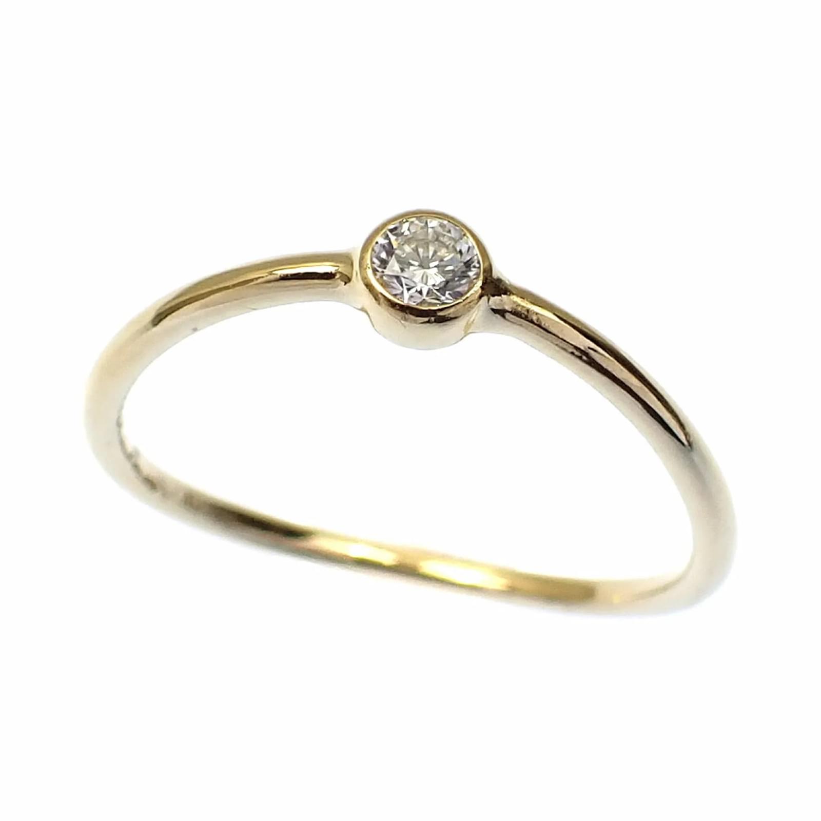Tiffany & Co Tiffany Wave Single Row Ring Golden Yellow gold  ref.2294132