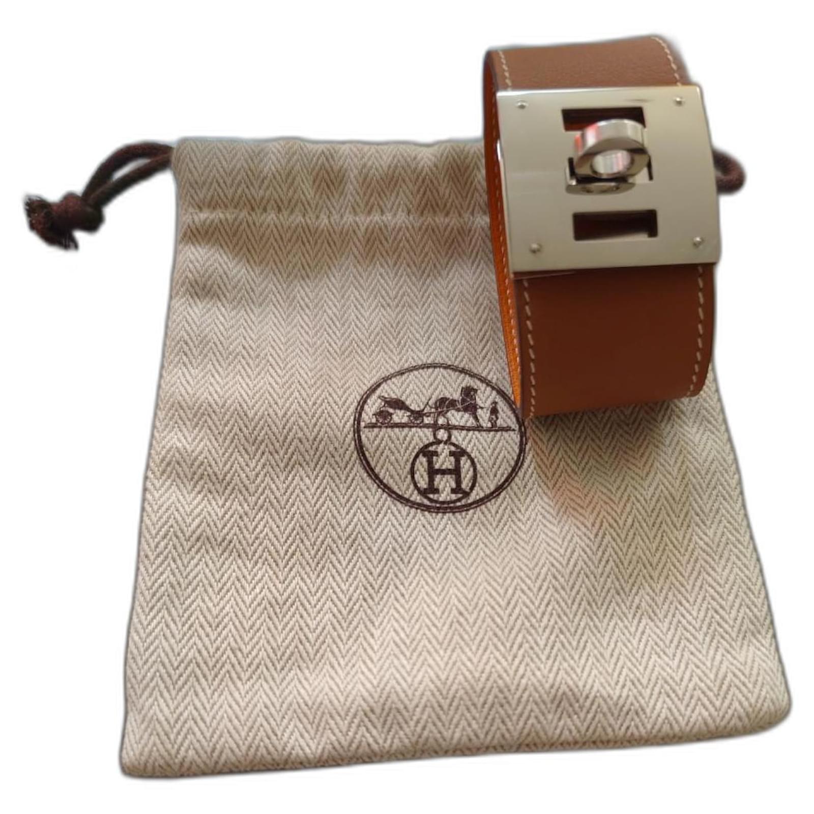 Hermès Kelly Dog Beige Leather  ref.2293859