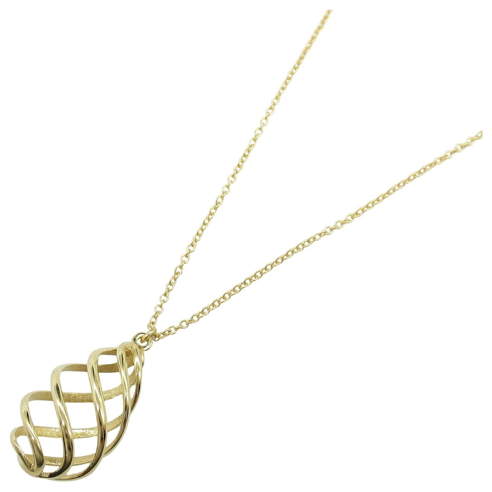 Tiffany & Co. Luce Necklace in 18K Yellow Gold Golden  ref.2293356