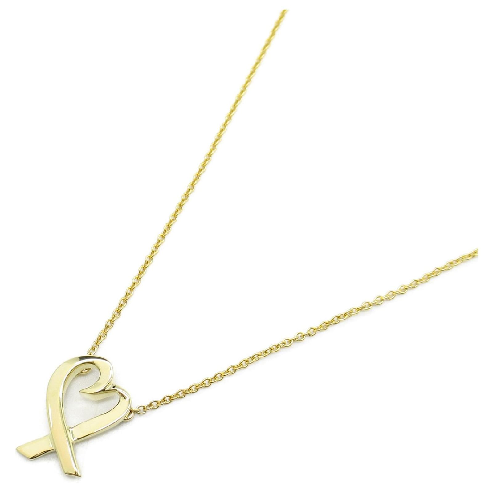 Tiffany & Co. Loving Heart Necklace in 18K Yellow Gold Golden  ref.2292858