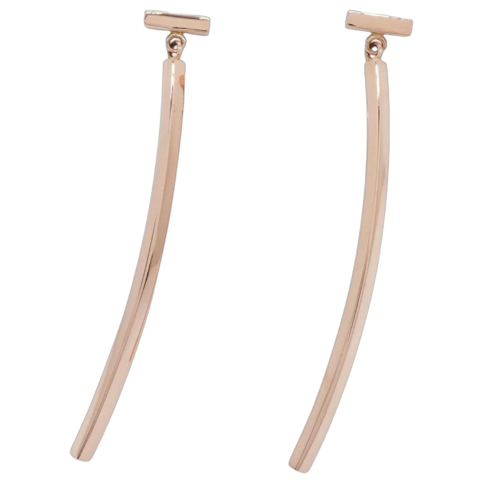 Tiffany & Co Tiffany 18K Pink Gold Stud Earrings  ref.2292836