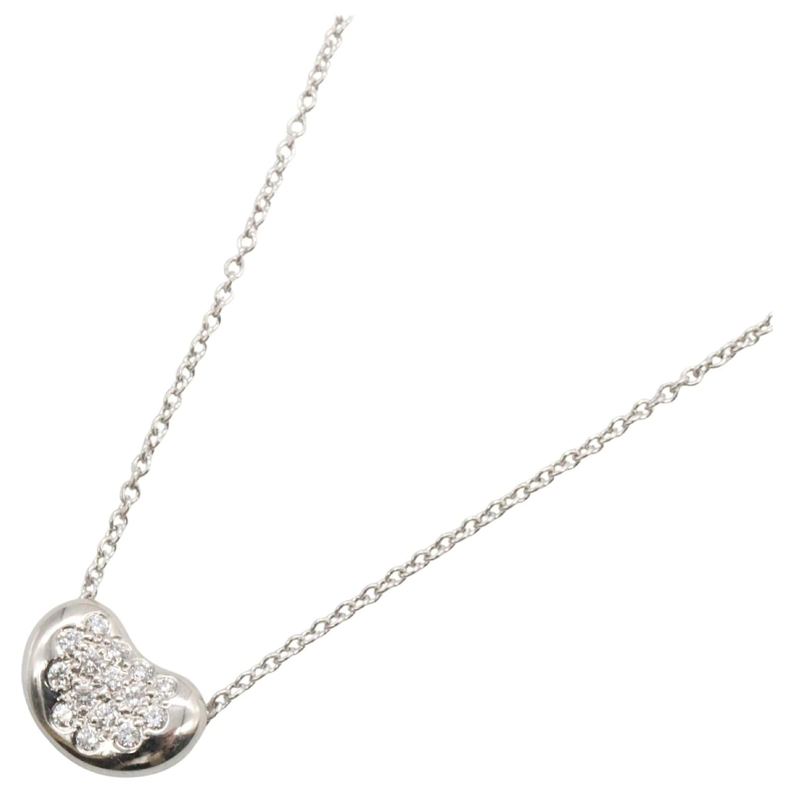 Tiffany & Co. Bean Necklace in Platinum  ref.2292704
