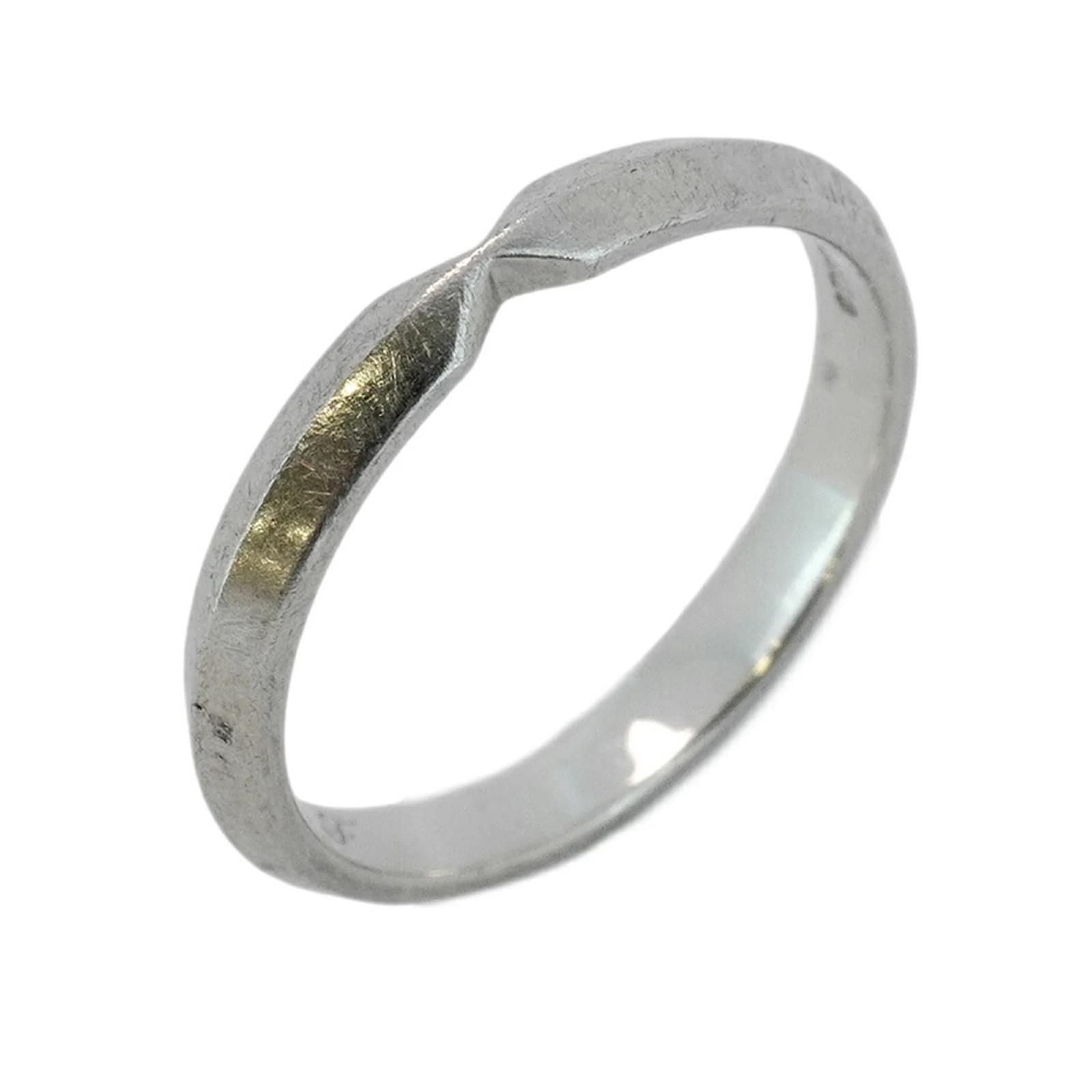 Tiffany & Co Tiffany Nesting Narrow Band Ring in Platinum  ref.2292673