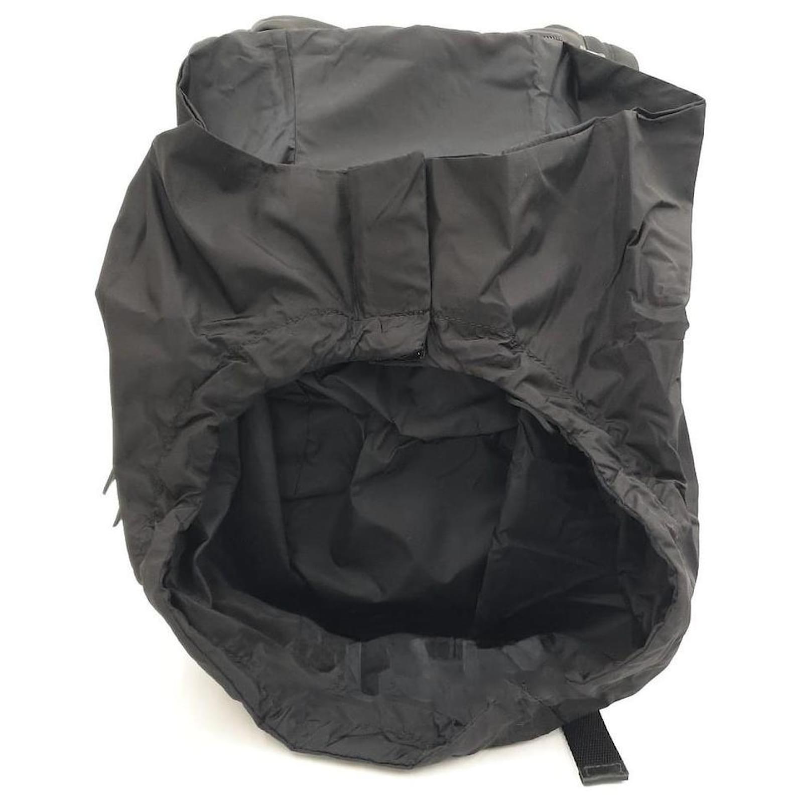 Prada Hooded Leather Backpack Black  ref.2237282