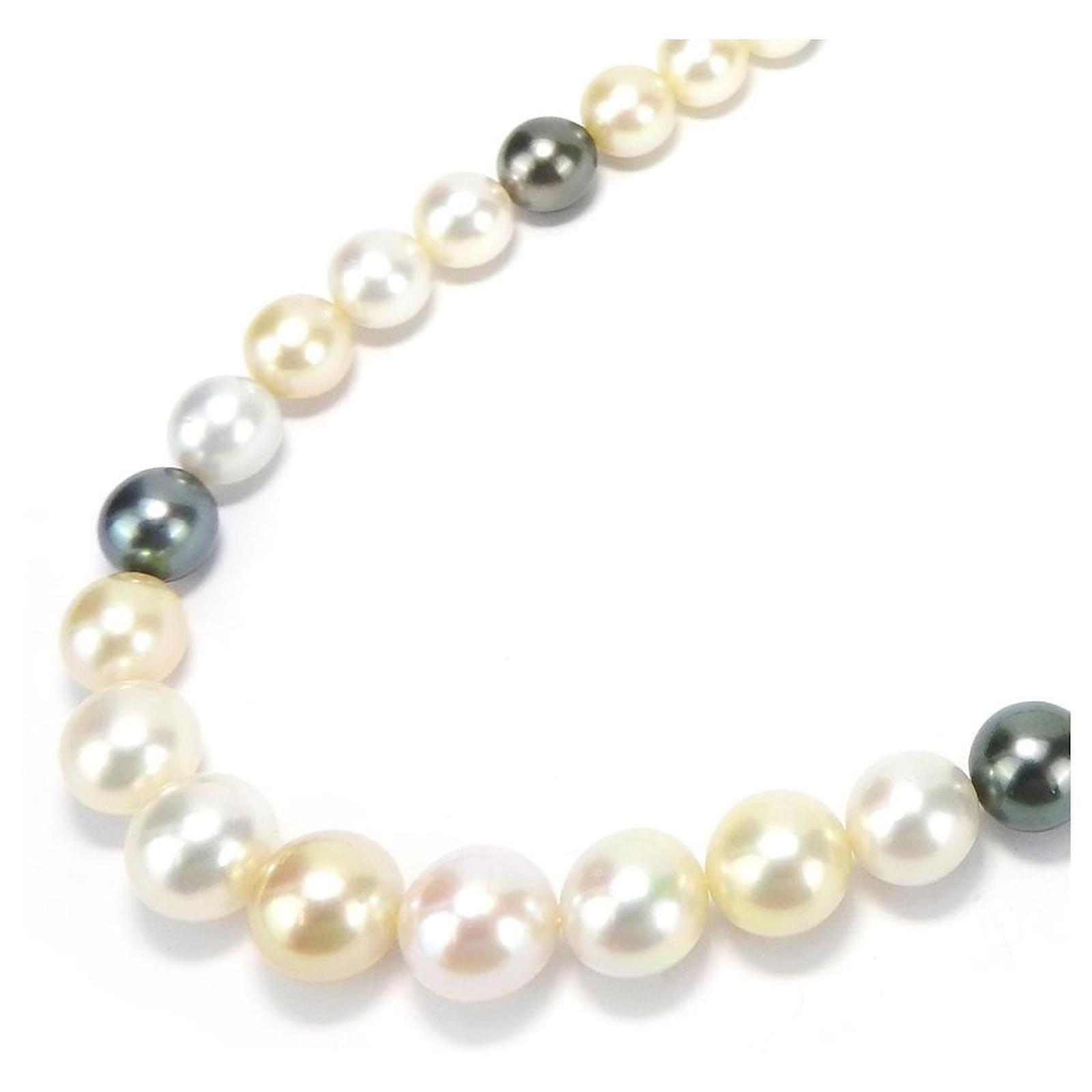 Tasaki South Sea Pearl Necklace Multiple colors  ref.1678276
