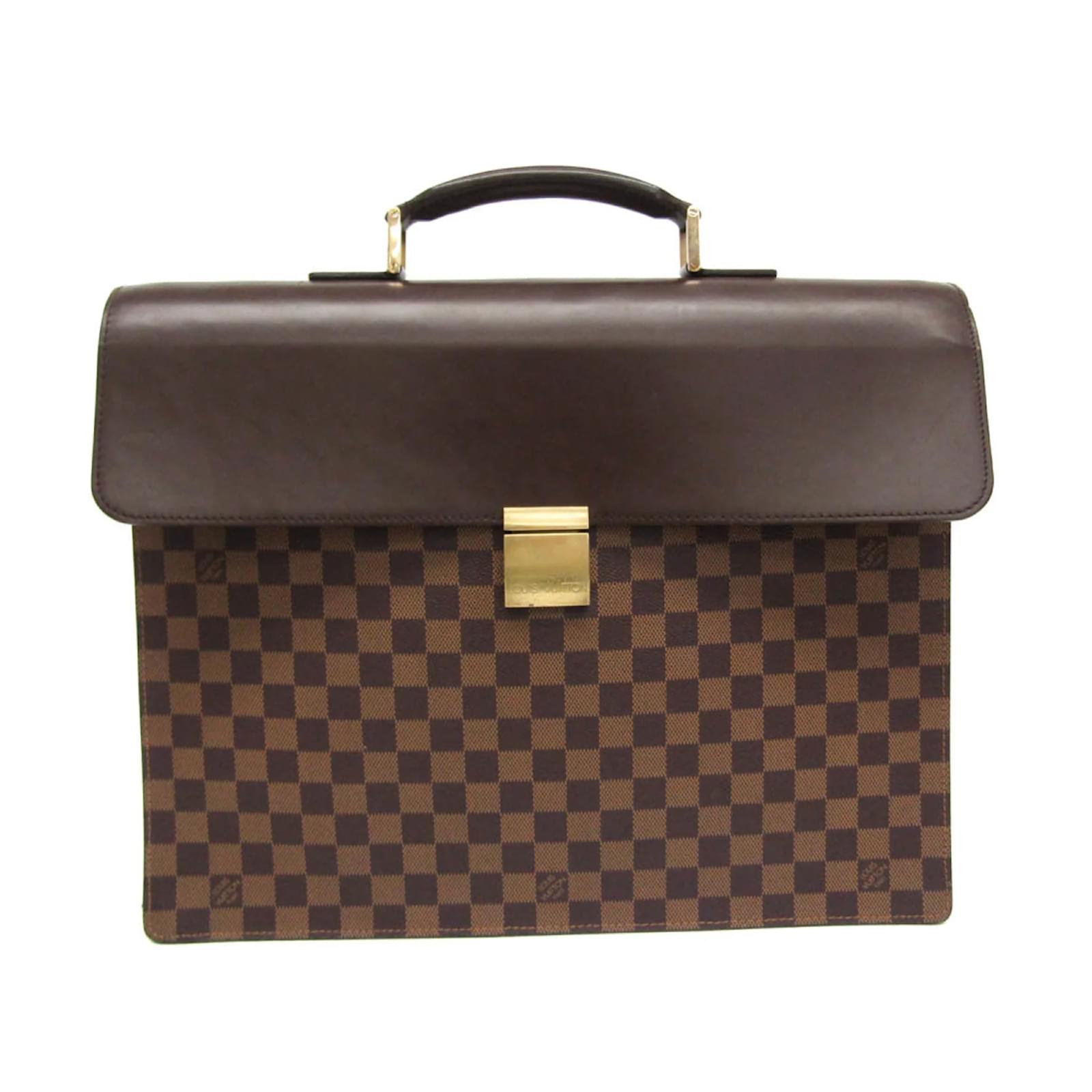 Louis Vuitton Damier Altona GM N53312 Men's Briefcase Damier ebene Cloth  ref.1734219