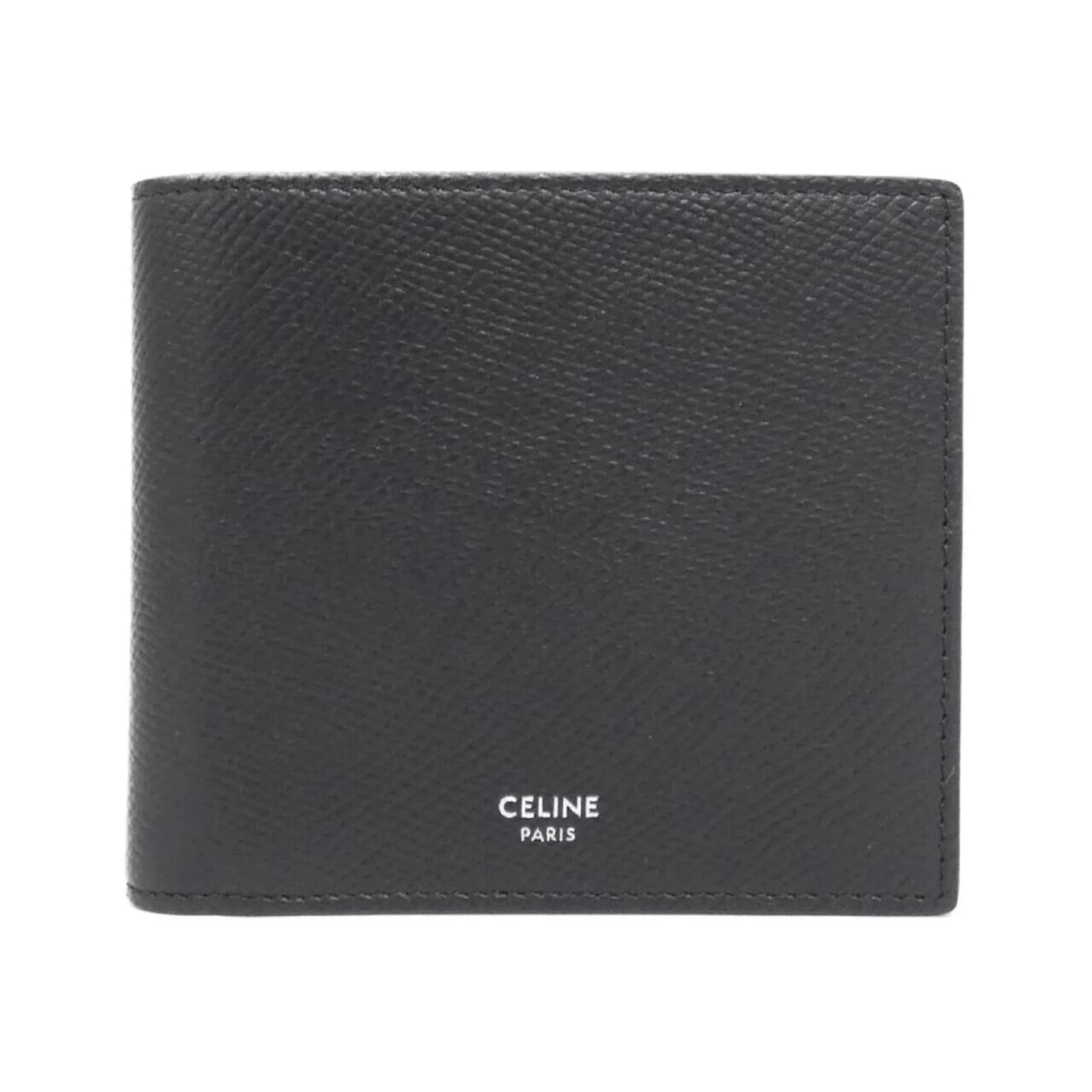 Céline Celine 10C873BEN Bi-Fold Wallet Black Leather  ref.2221022