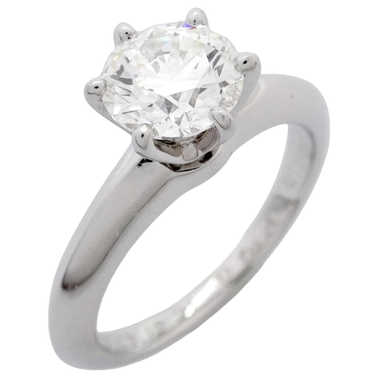 Tiffany & Co Tiffany Platinum Diamond Band Ring  ref.2302561