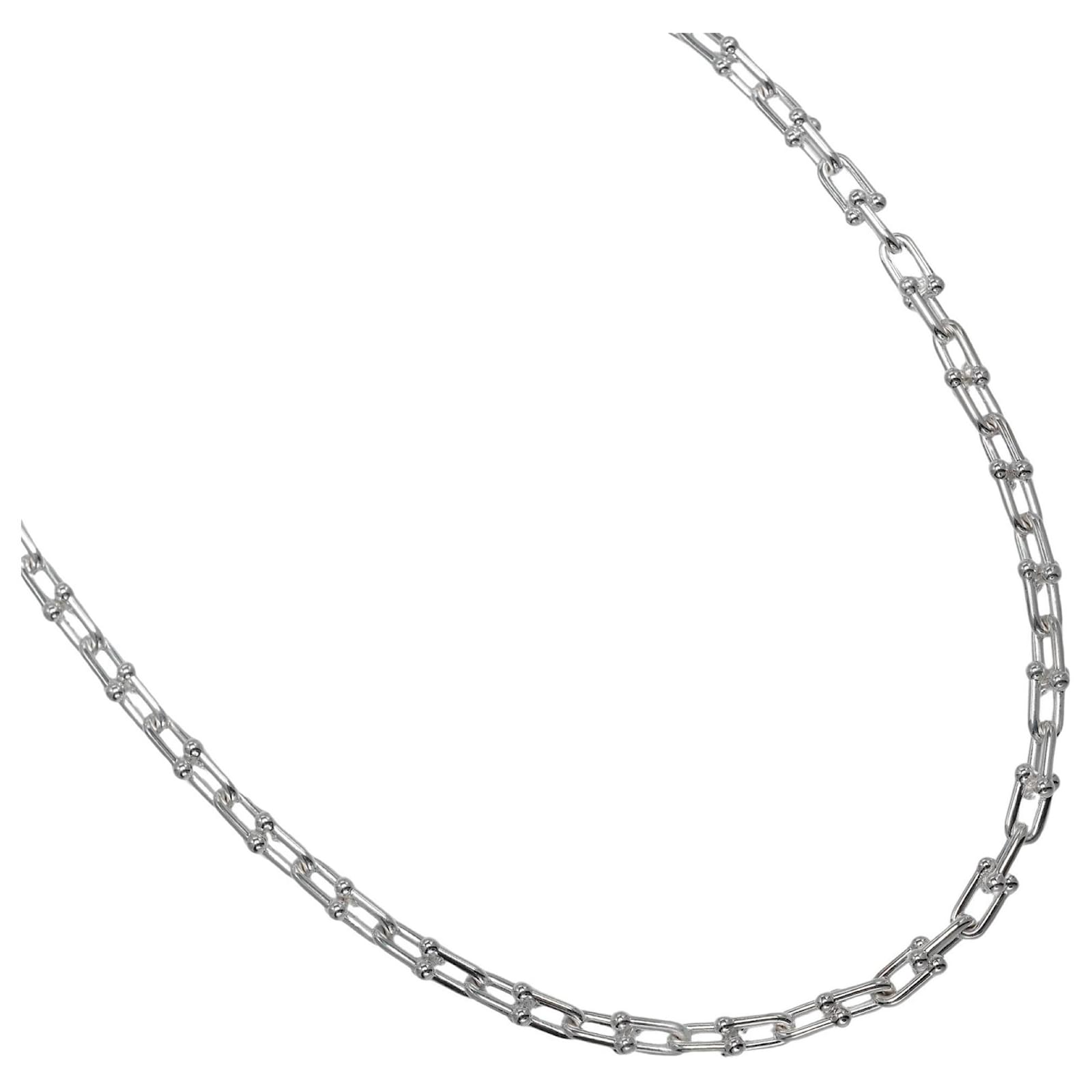 Tiffany & Co. Hardware Small Link Necklace Silver  ref.2302465