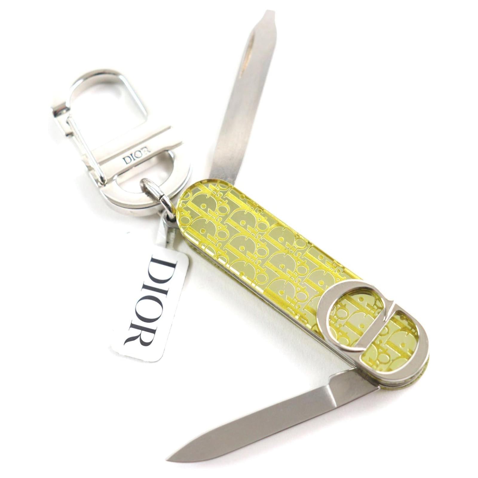 & Other Stories Victorinox Dior Oblique CD Logo Multi-tool Key Ring Metal  ref.2298204
