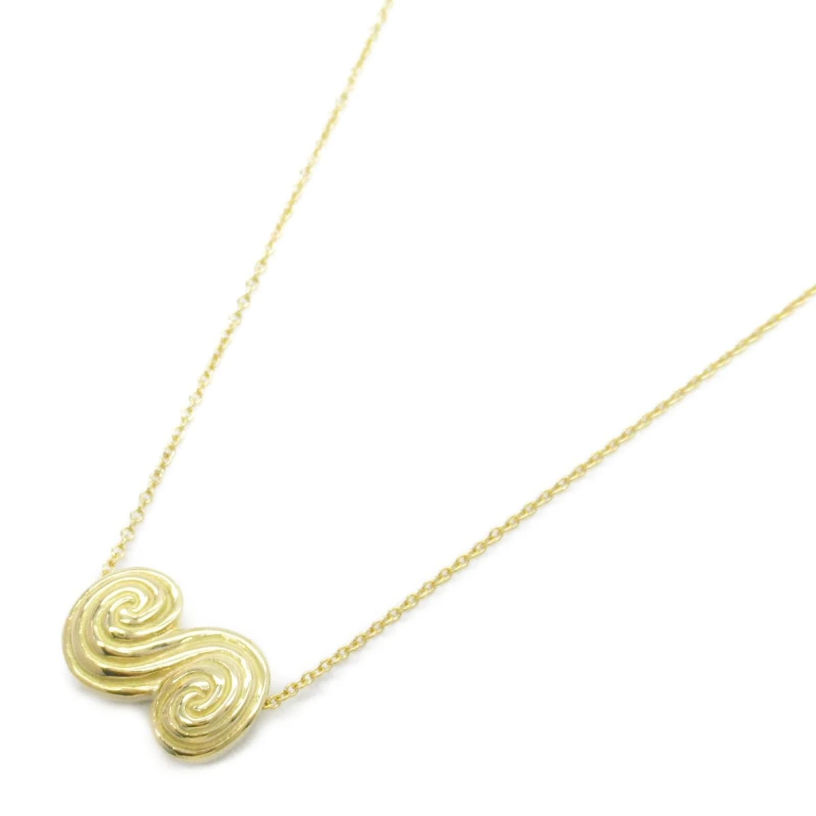 Tiffany & Co. Swirl Necklace in 18K Yellow Gold Golden  ref.2296737