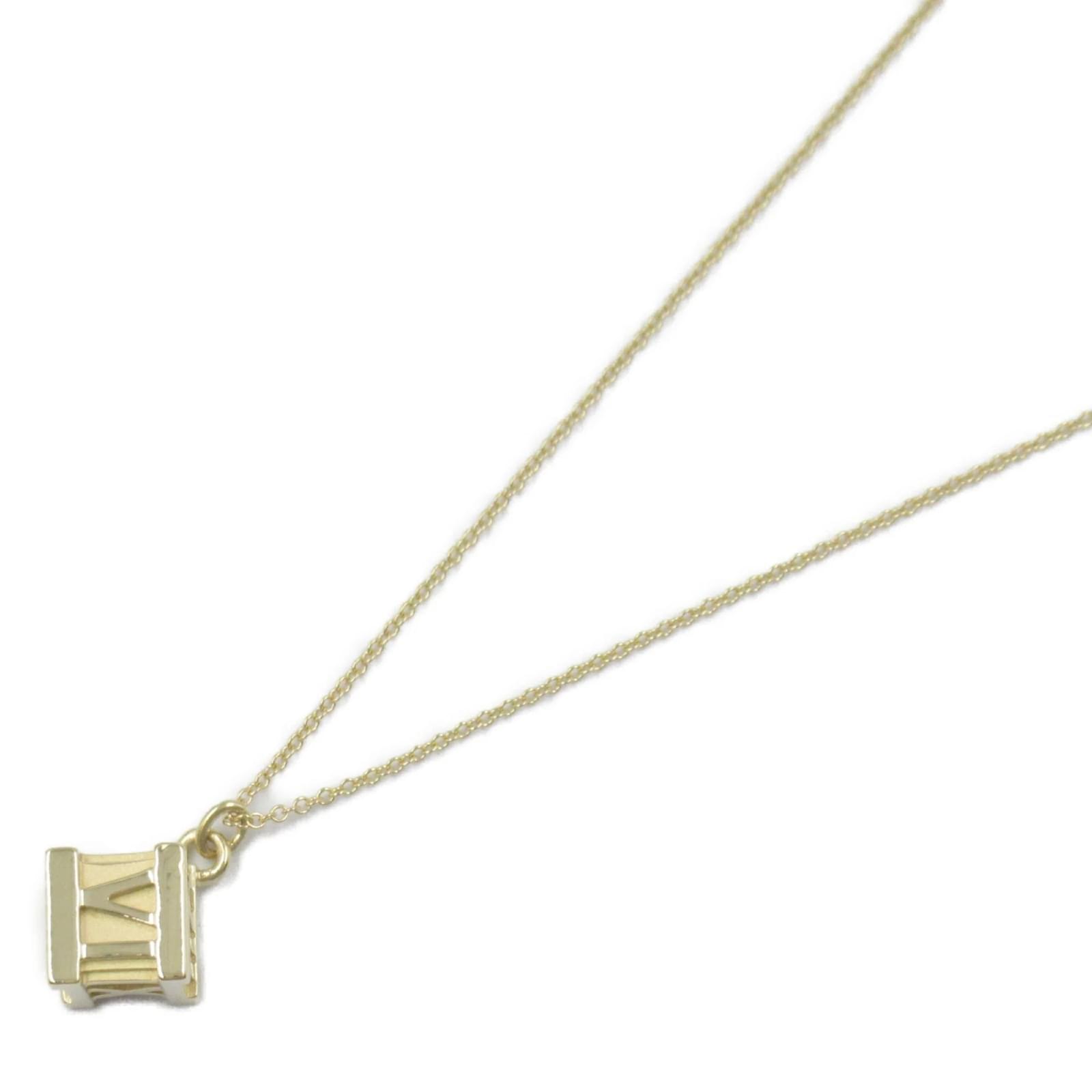 Tiffany & Co. Atlas Cube Necklace in 18K Yellow Gold Golden  ref.2296695