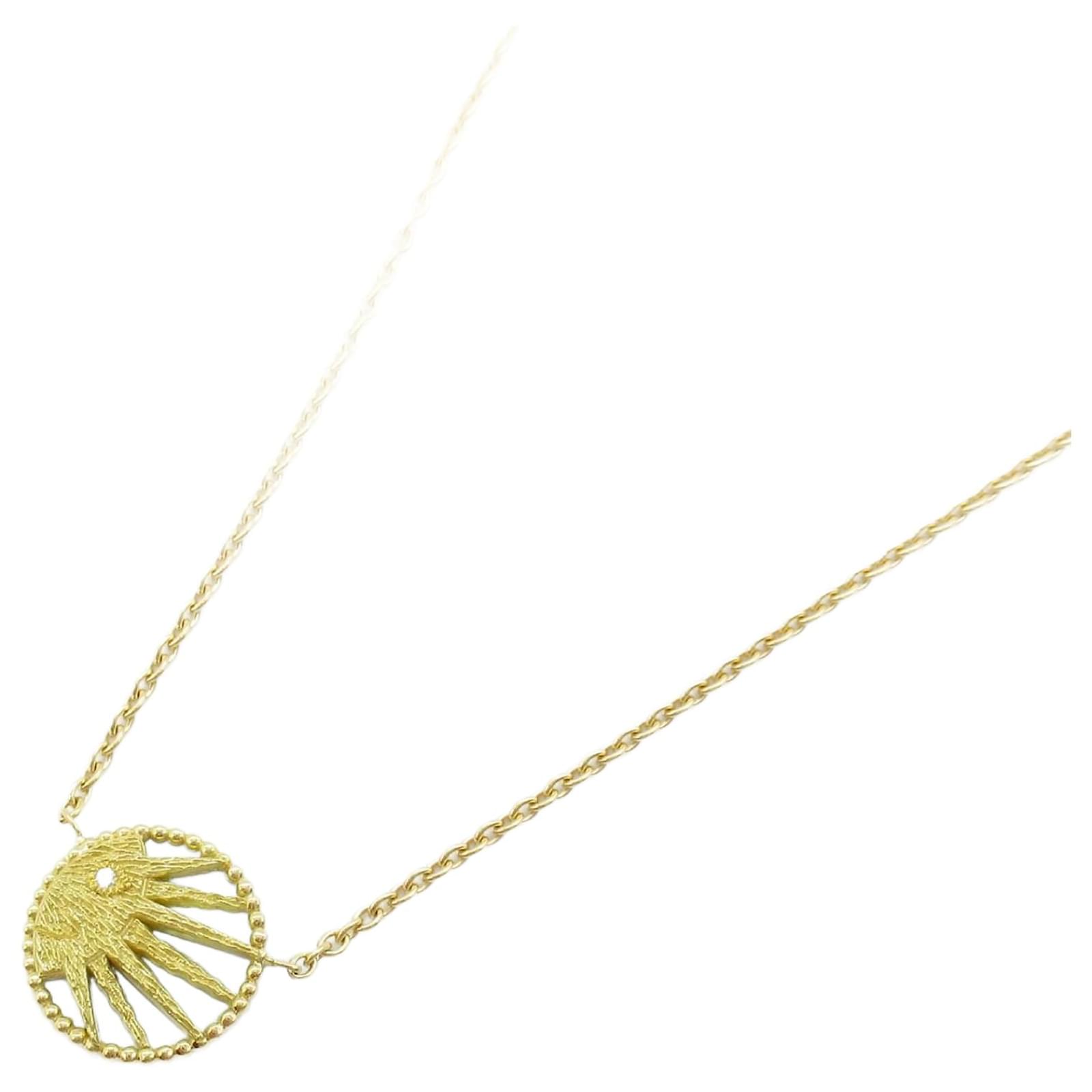 Christian Dior Dior Rose Celeste Diamond Necklace Yellow gold  ref.2296692