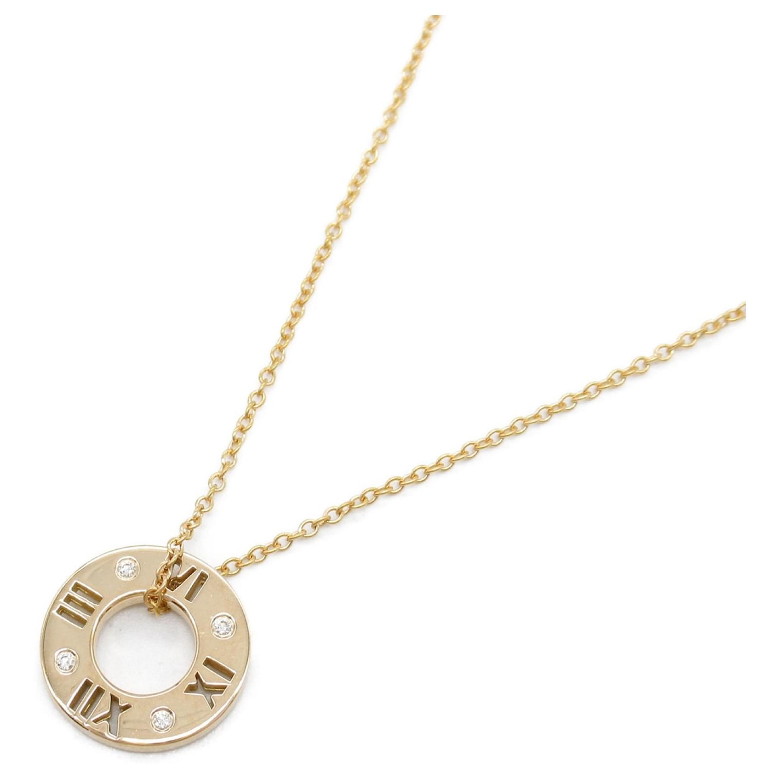 Tiffany & Co. Astra Pierced Necklace Pink gold  ref.2296609