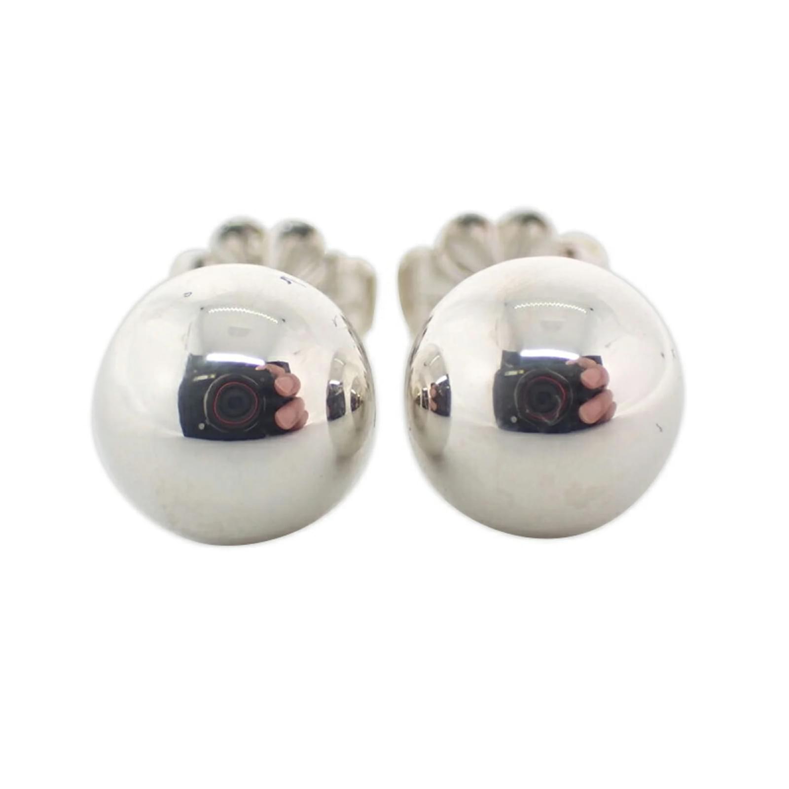Tiffany & Co Tiffany 925 Sterling Silver Stud Earrings  ref.1982261