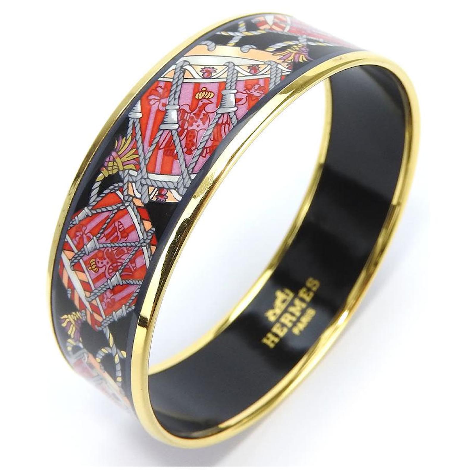 Hermès Hermes Enamel GM Bracelet Multicolor Multiple colors Metal  ref.1676861