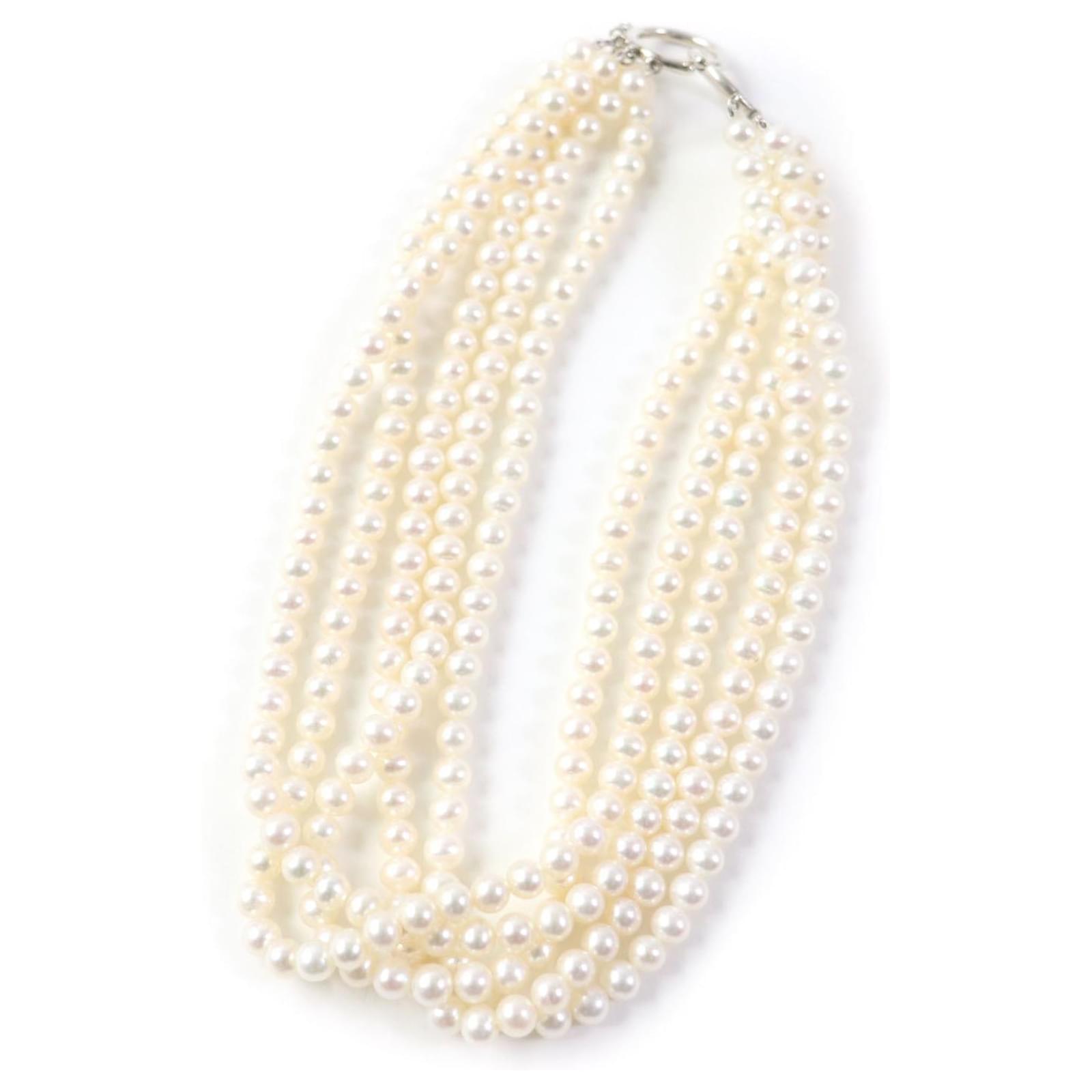 Tiffany & Co Paloma Picasso Freshwater Pearl Necklace White  ref.1698356
