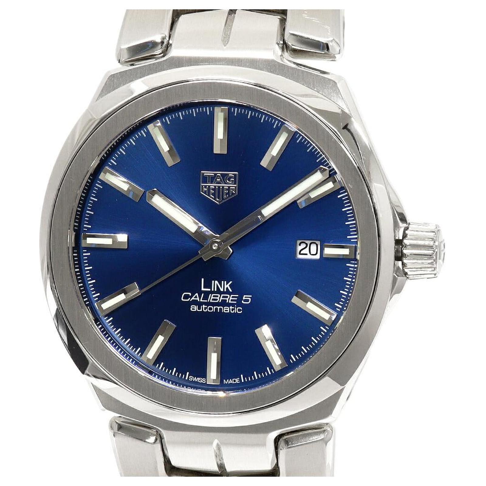 TAG Heuer Blue Dial Link Automatic Watch WBC2112 Metal  ref.1796410