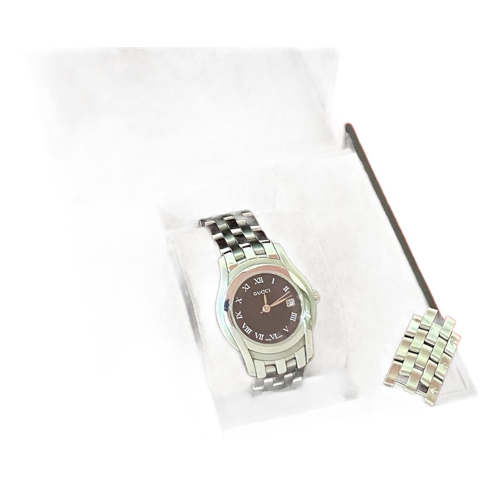 Gucci Old Gucci Stainless Steel Watch Silvery Metal  ref.2289988