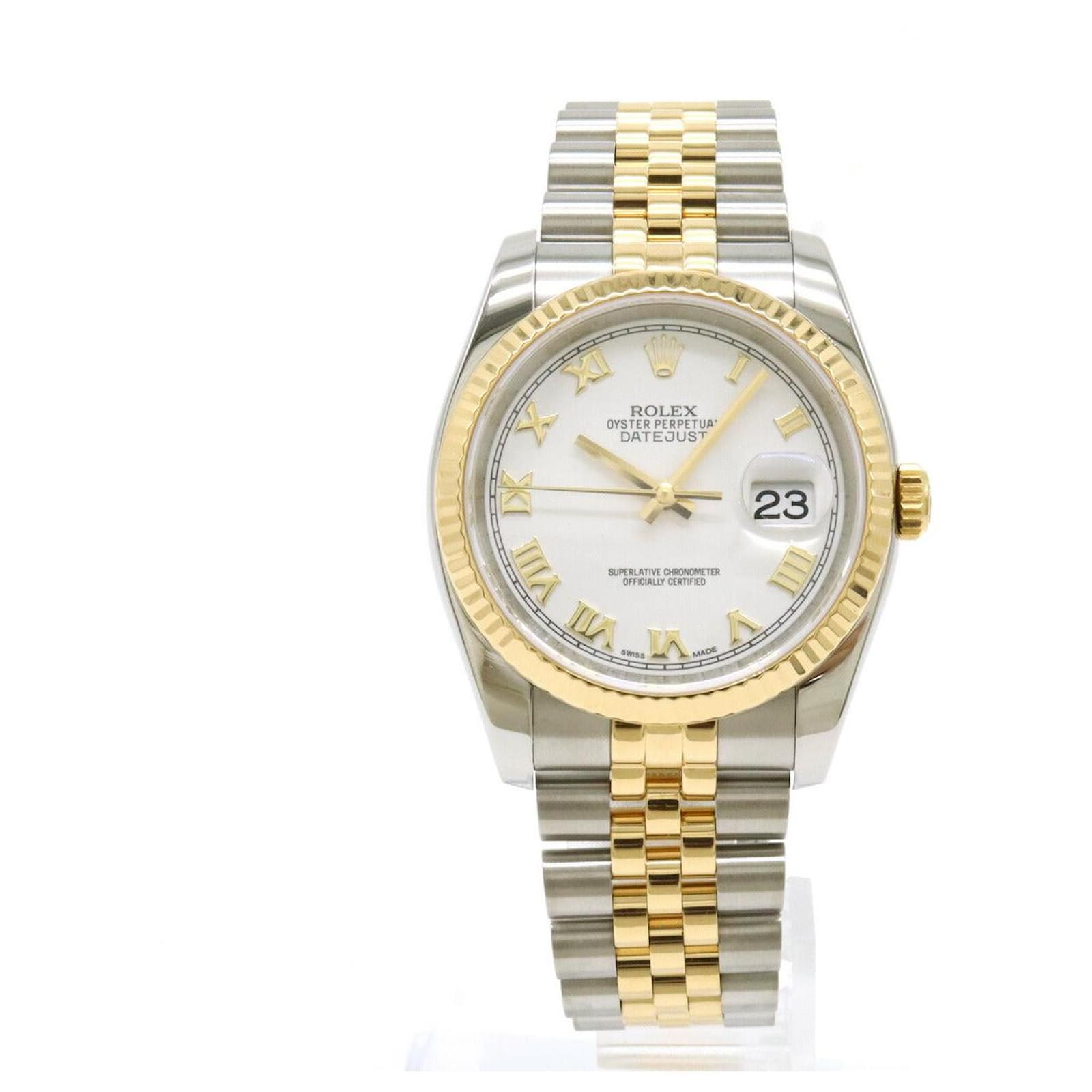 Rolex Datejust SS Au750 Automatic White Metal  ref.2289407