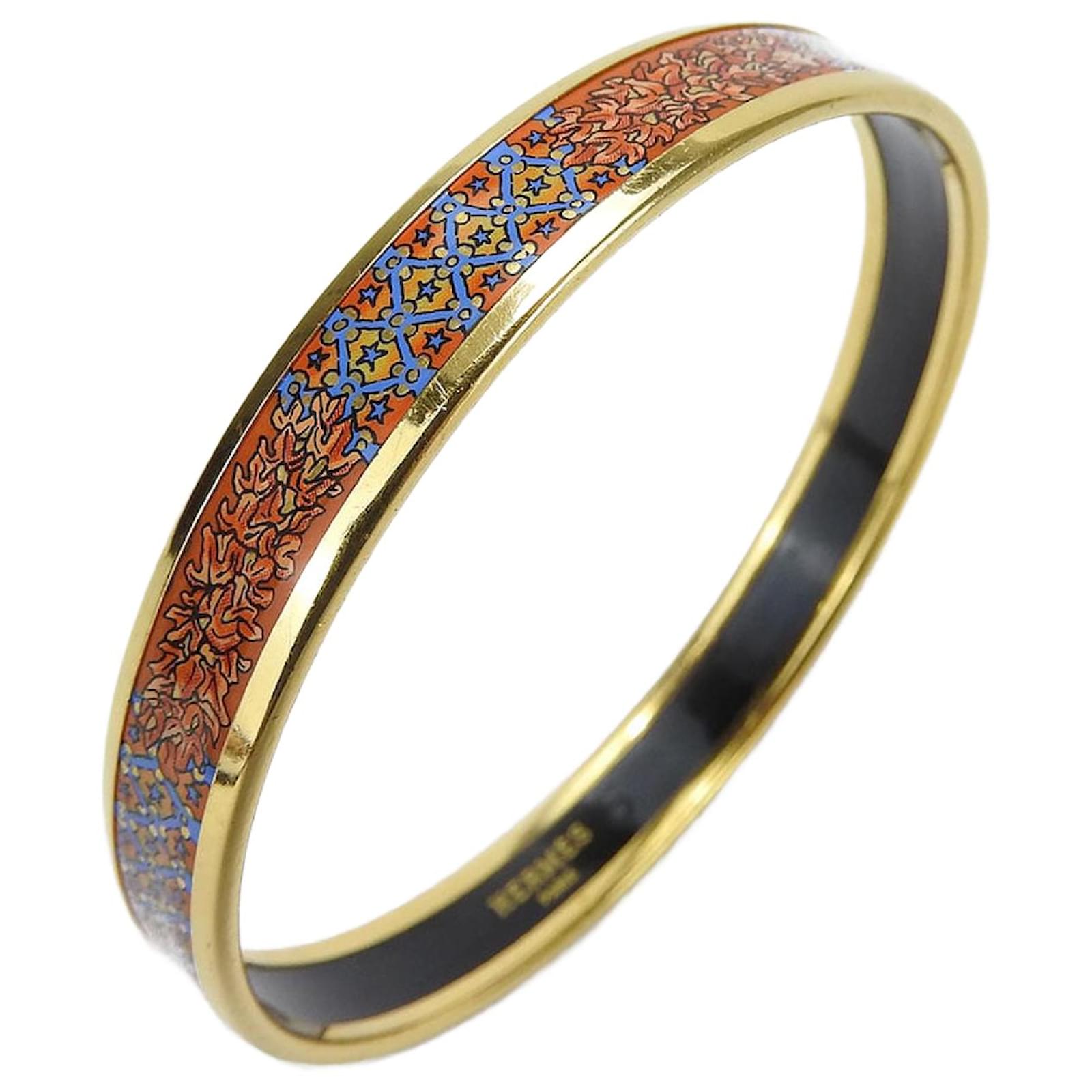 Hermès Hermes Cloisonne Enamel PM Bracelet Multiple colors Metal  ref.1676794