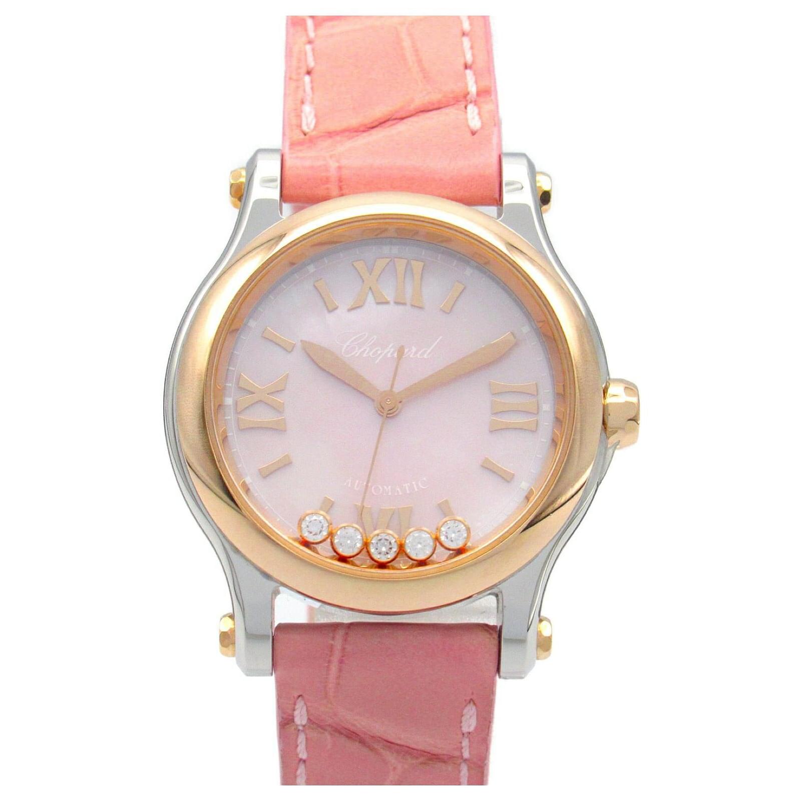 Chopard Happy Sport Au750 Pink Metal  ref.1705284