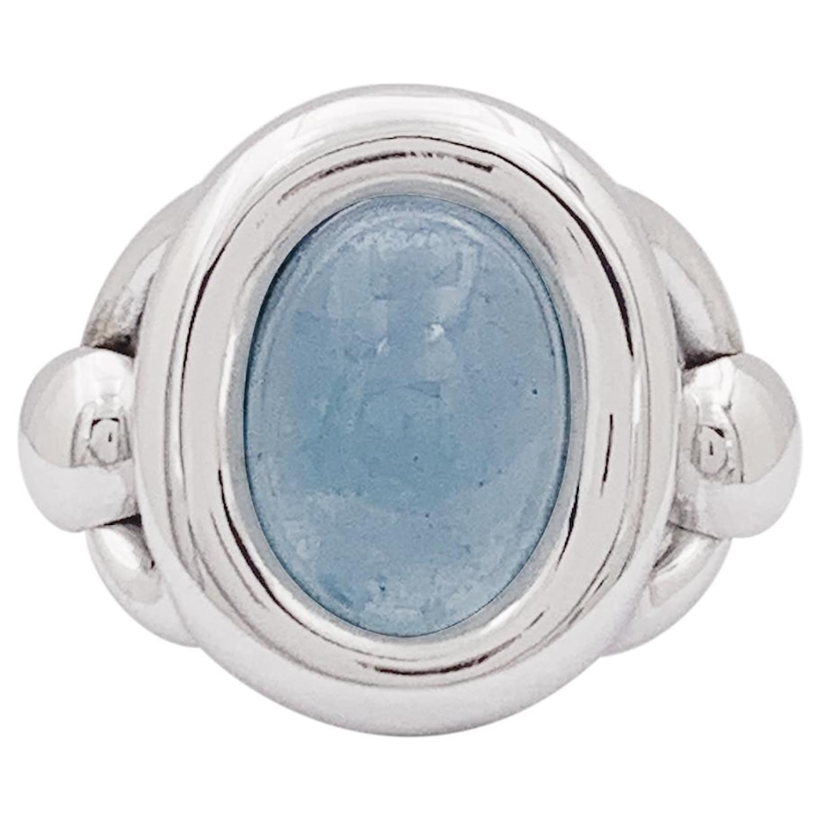 Poiray ring, aquamarine and white gold  ref.2287978