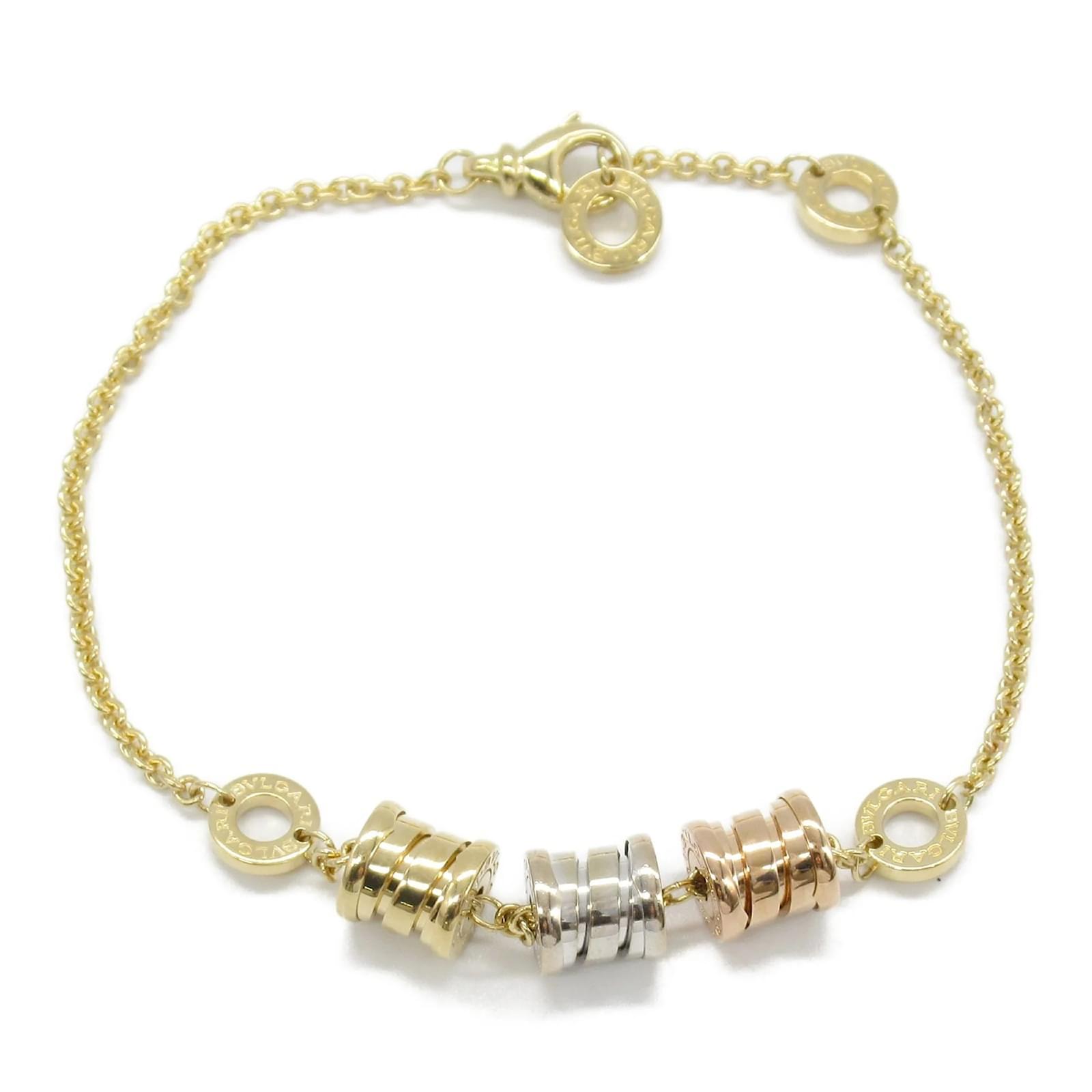 Bulgari Bvlgari B.zero1 Charm Bracelet Pink White Yellow  ref.2287137