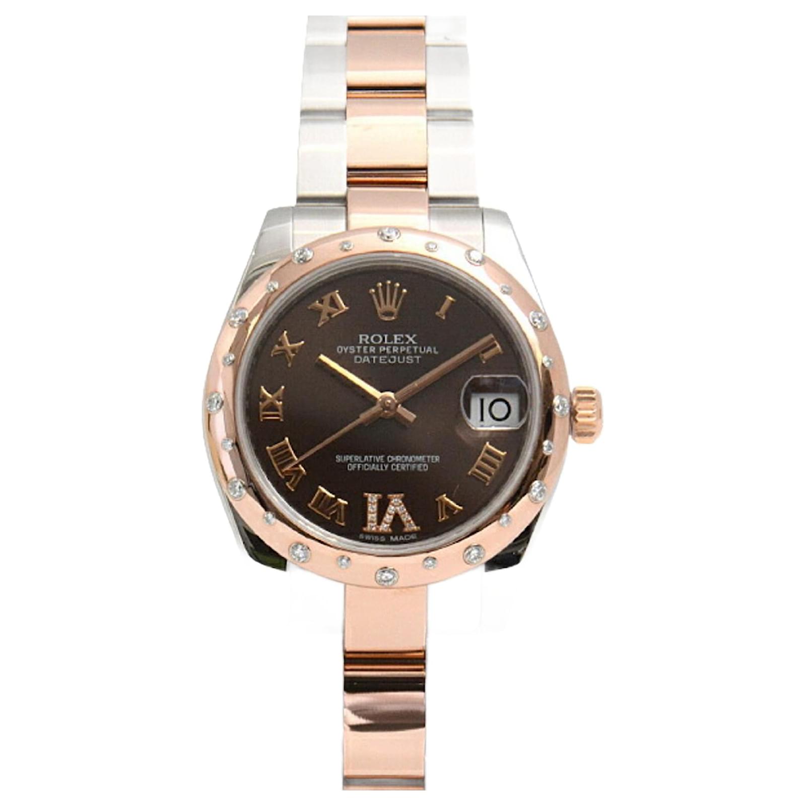 Rolex Ladies Datejust 31 Chocolate Automatic Watch  ref.2286475