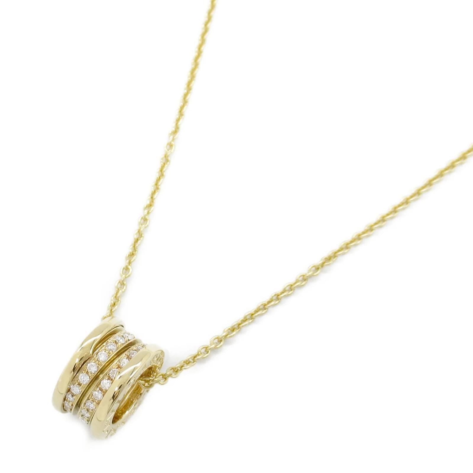 Bulgari Bvlgari B.zero1 Diamond Necklace in 18K Yellow Gold  ref.2286369