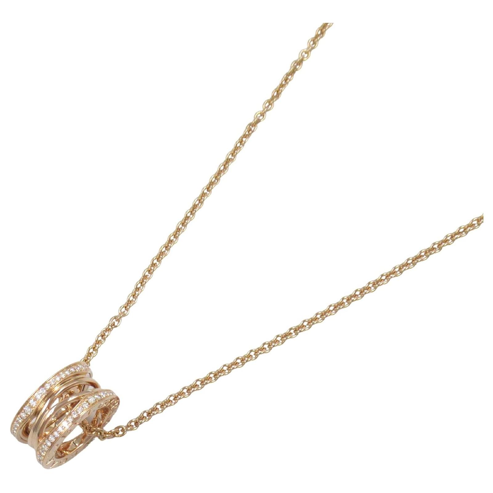 Bulgari Bvlgari B-zero1 Design Legend Necklace Pink gold  ref.2286333