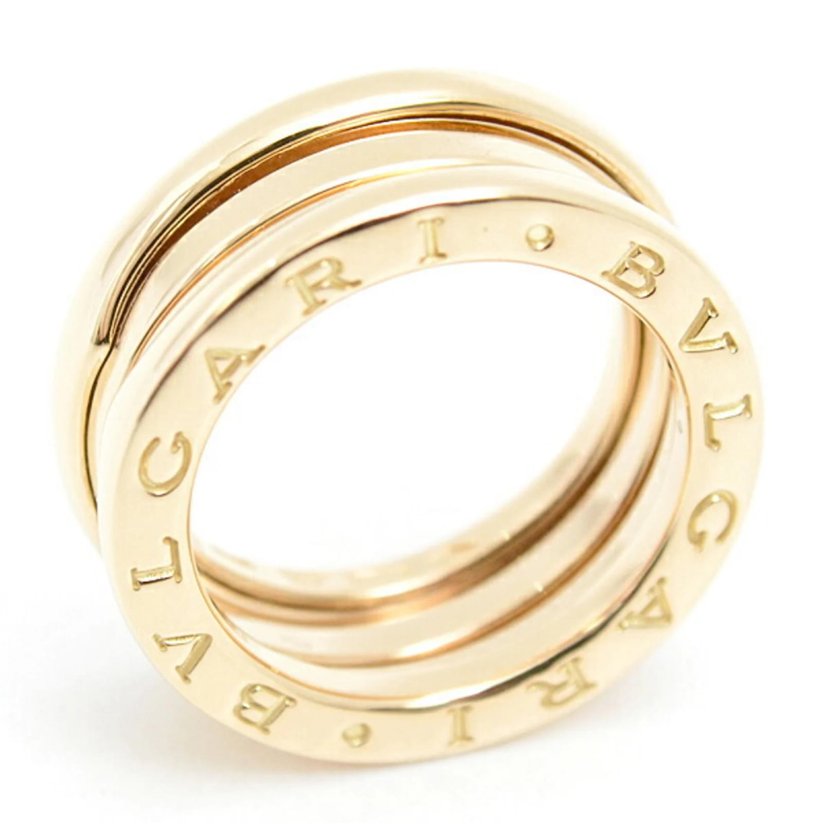 Bulgari Bvlgari B.zero1 Yellow Gold Band Ring Golden  ref.2285871