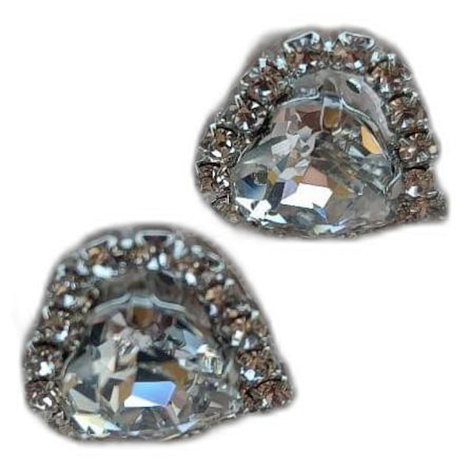 Christopher Kane Earrings Silvery Silver-plated  ref.2282749