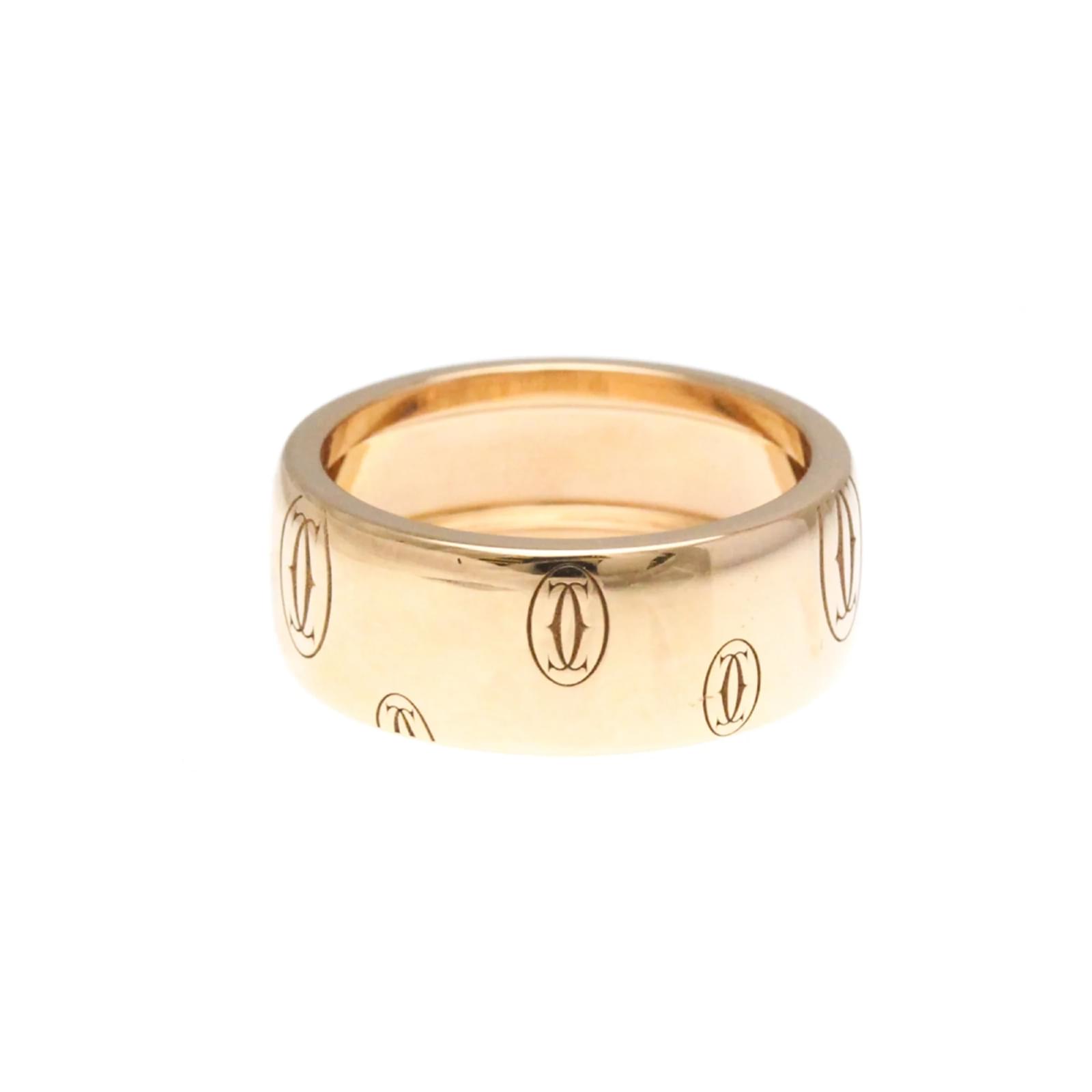 Cartier Happy Birthday Ring LM in Pink Gold Golden  ref.2283164