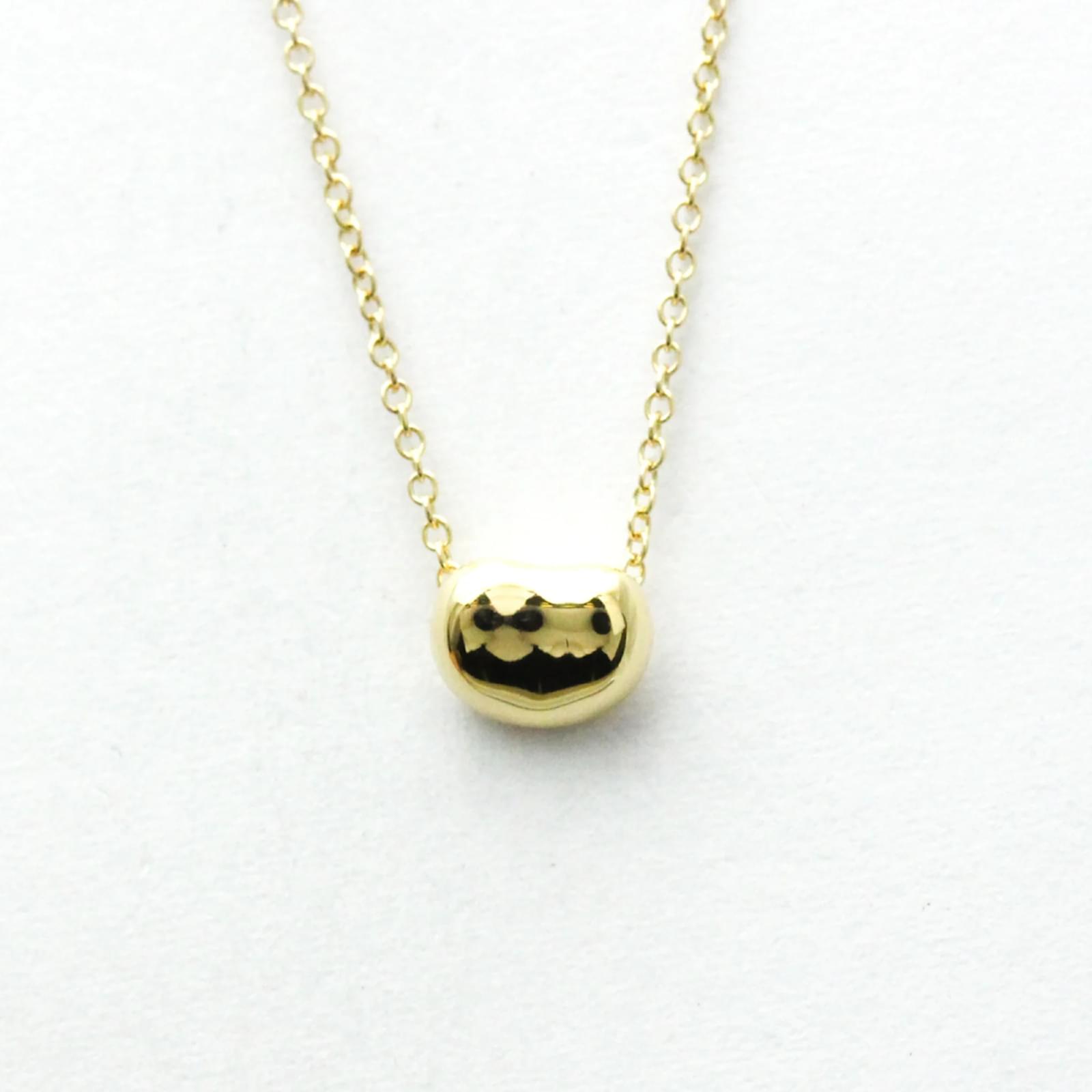 Tiffany & Co Tiffany Bean Necklace in Pink Gold Golden Yellow gold  ref.2283150