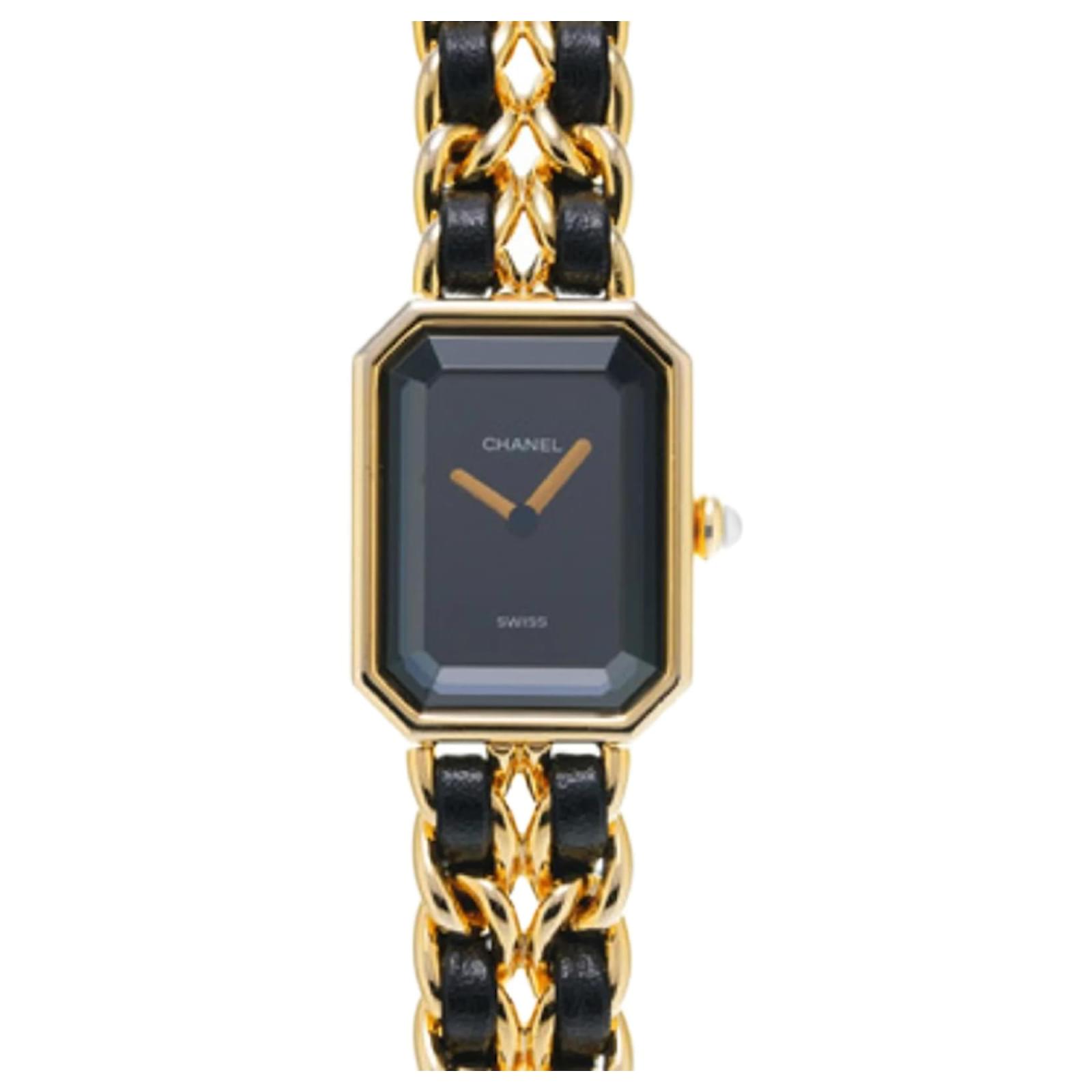 Chanel Premiere L Size H0001 Black Ladies Watch  ref.2282326