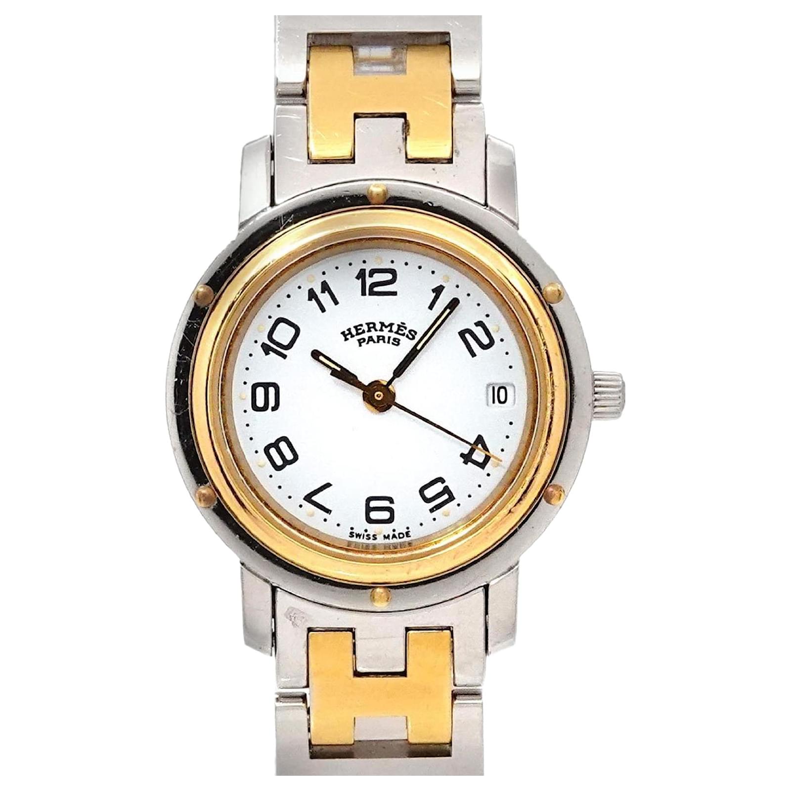 Hermès Hermes Clipper Combi CL3 240 Ladies Watch  ref.2282067