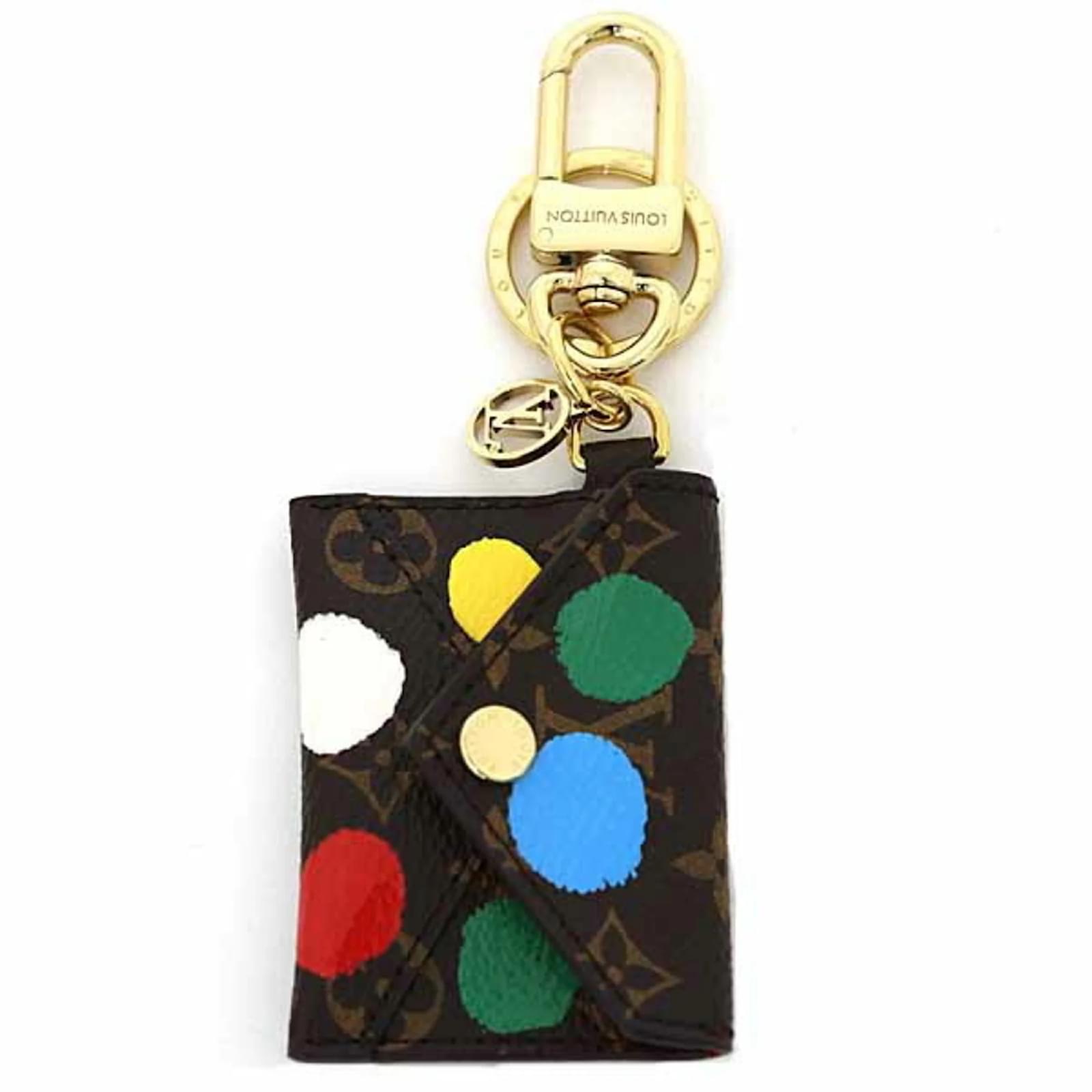 Louis Vuitton Yayoi Kusama Keyring Multiple colors Monogram Patent leather  ref.2280550