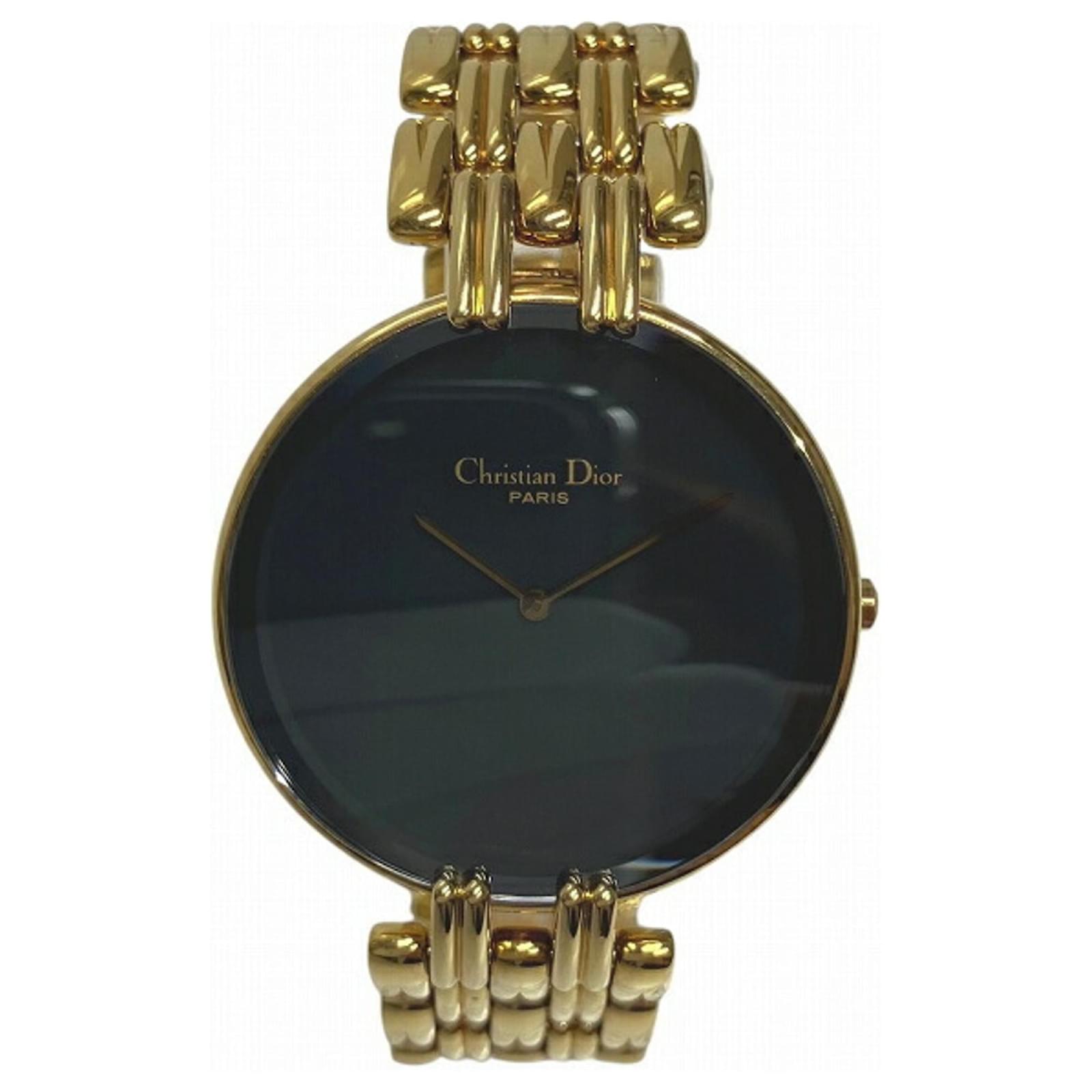 Christian Dior Bagira 47 154-2 Quartz Gold Watch  ref.2279152